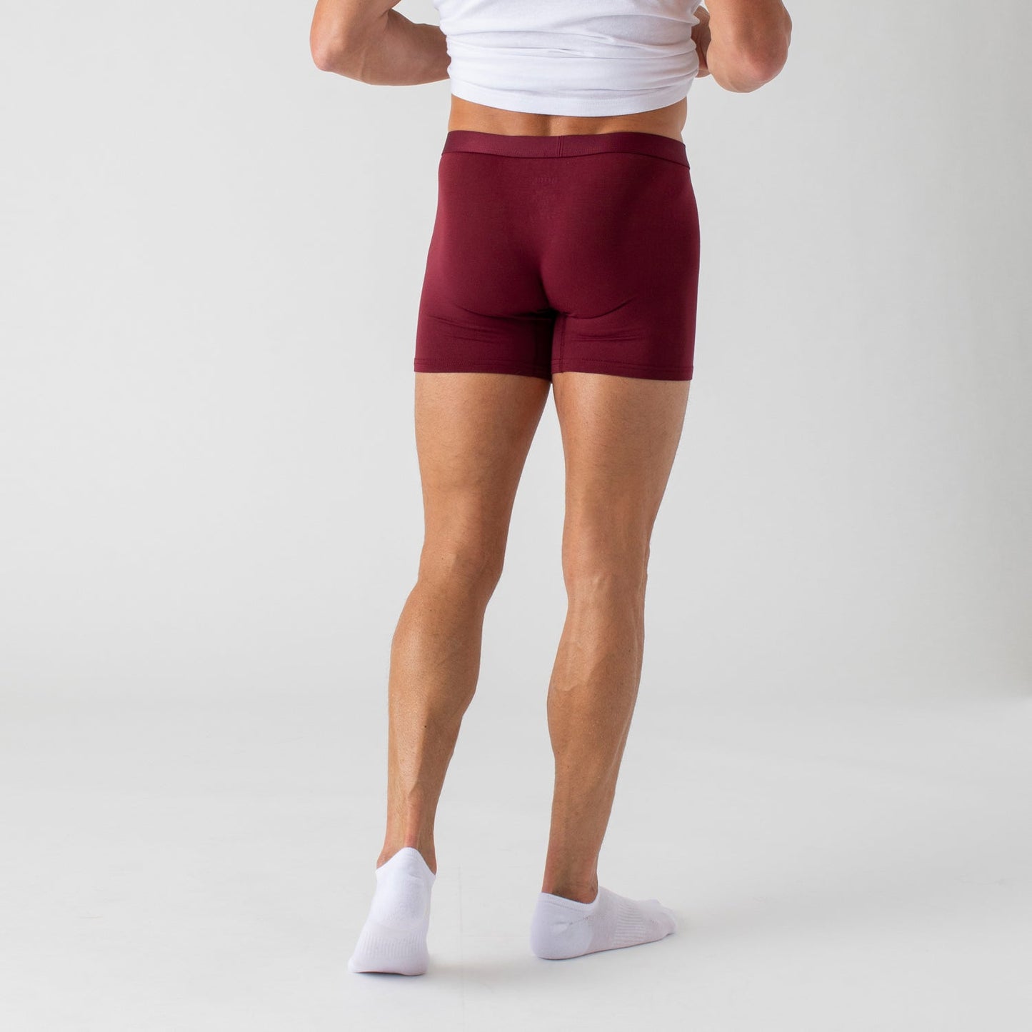 Burgundy Boxer Brief