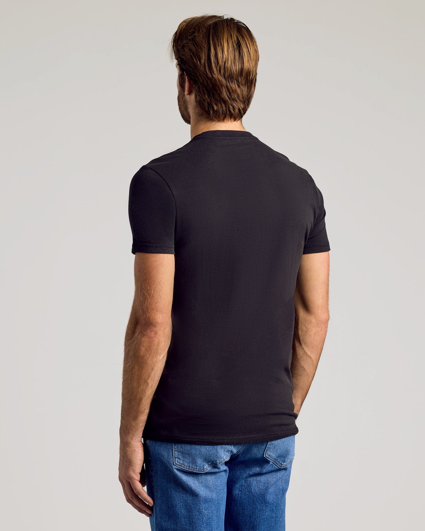 Black Classic Crew Neck