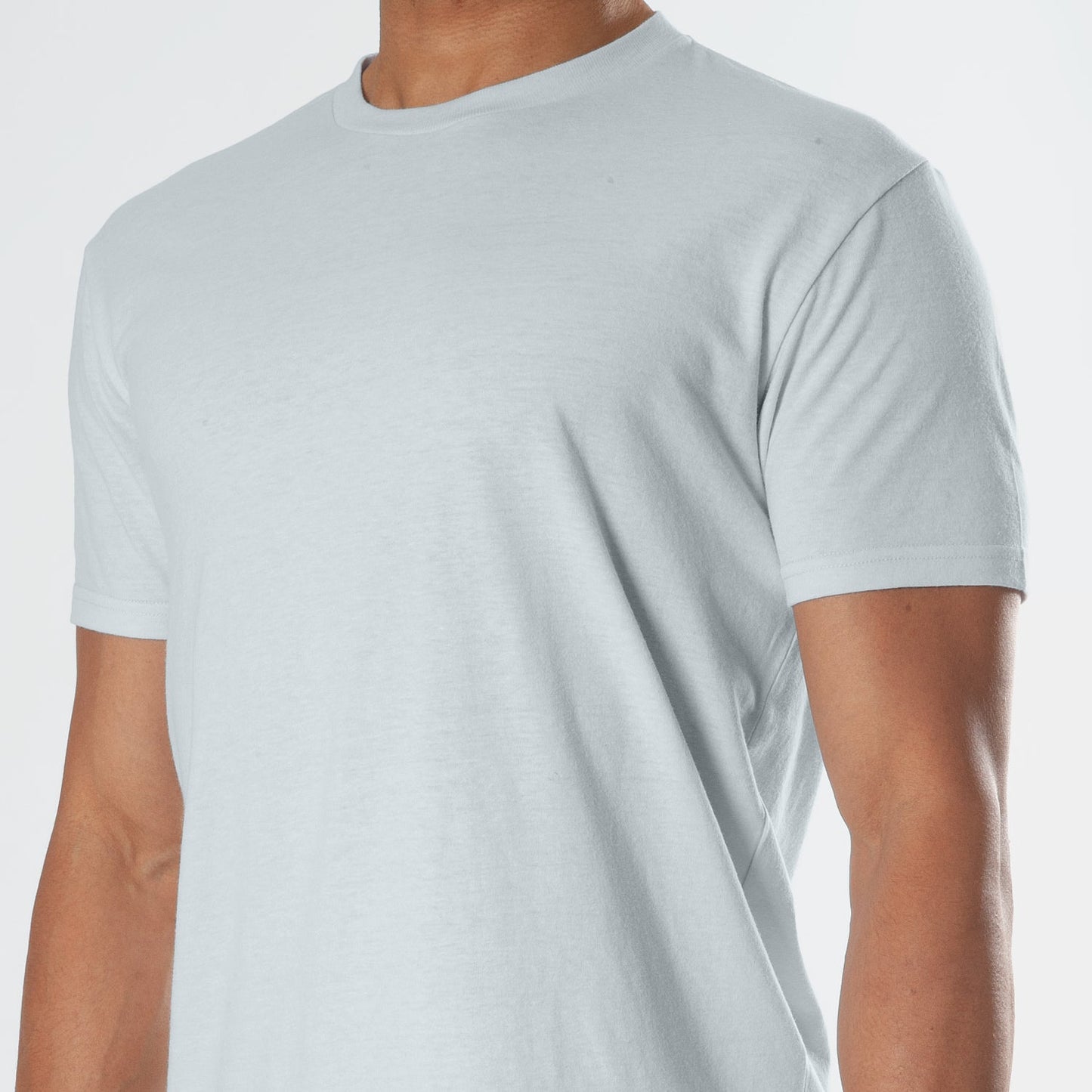 Blue Quartz Short Sleeve Crew Neck Tee