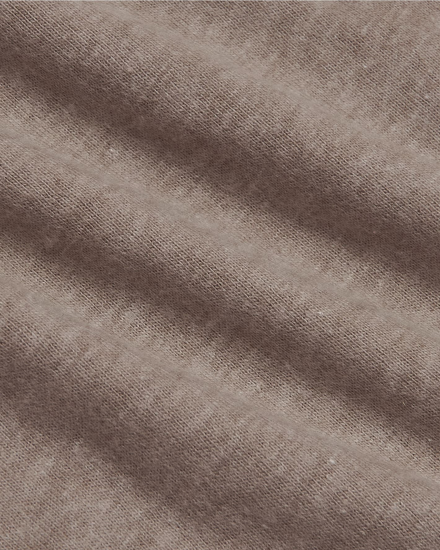 Dark Heather Truffle Classic Crew Neck