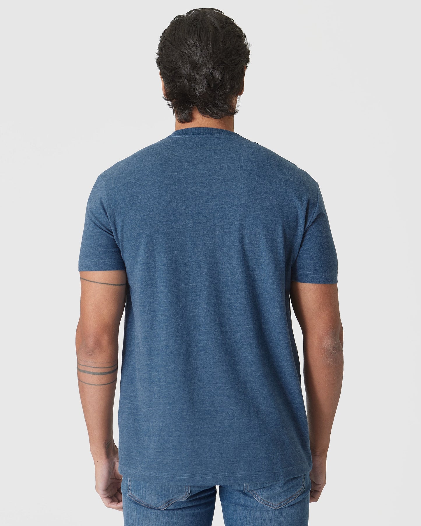 Deep Sea Blue Heather Classic Crew Neck