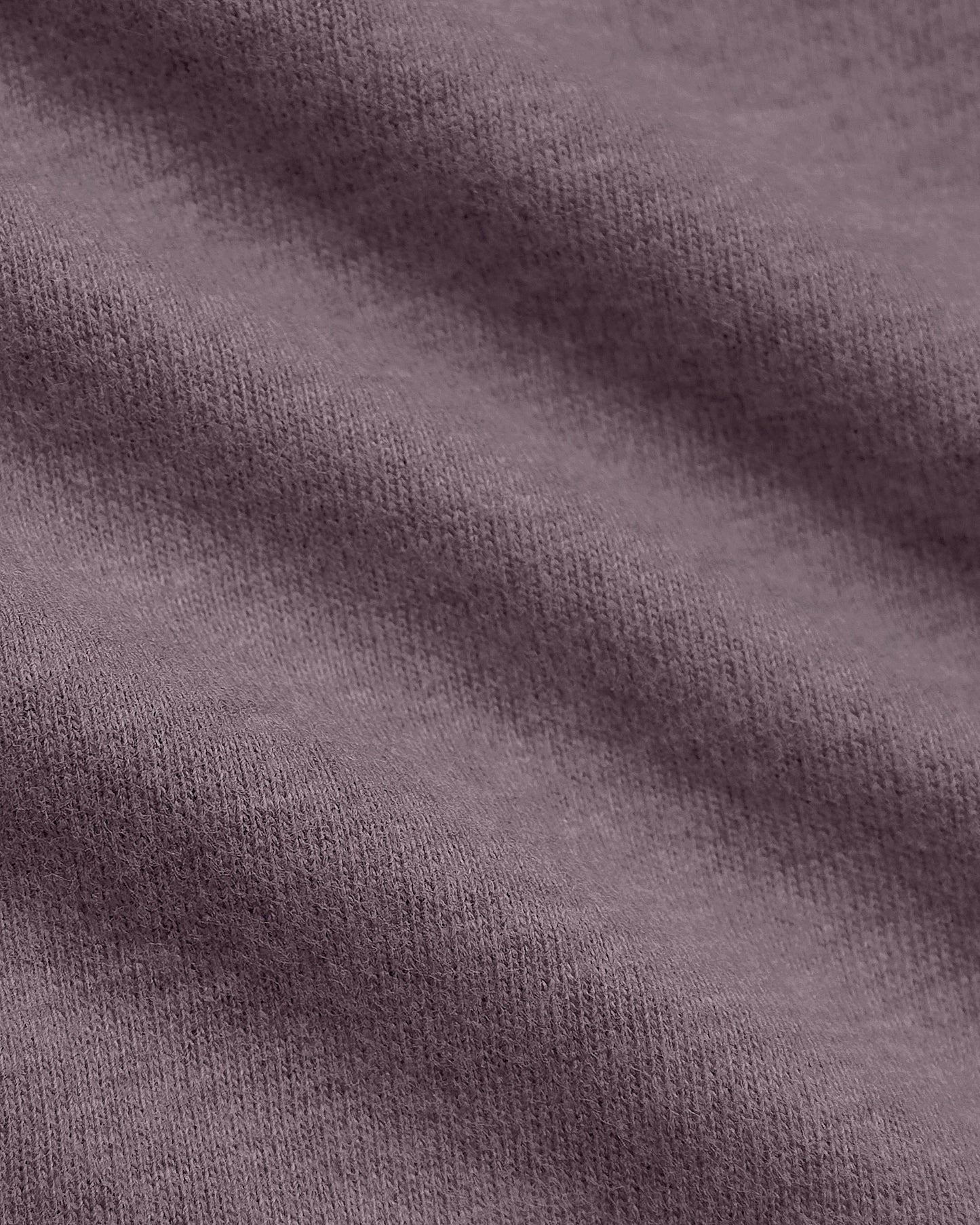 Dark Heather Amethyst Tall Straight Hem Crew Neck T-Shirt