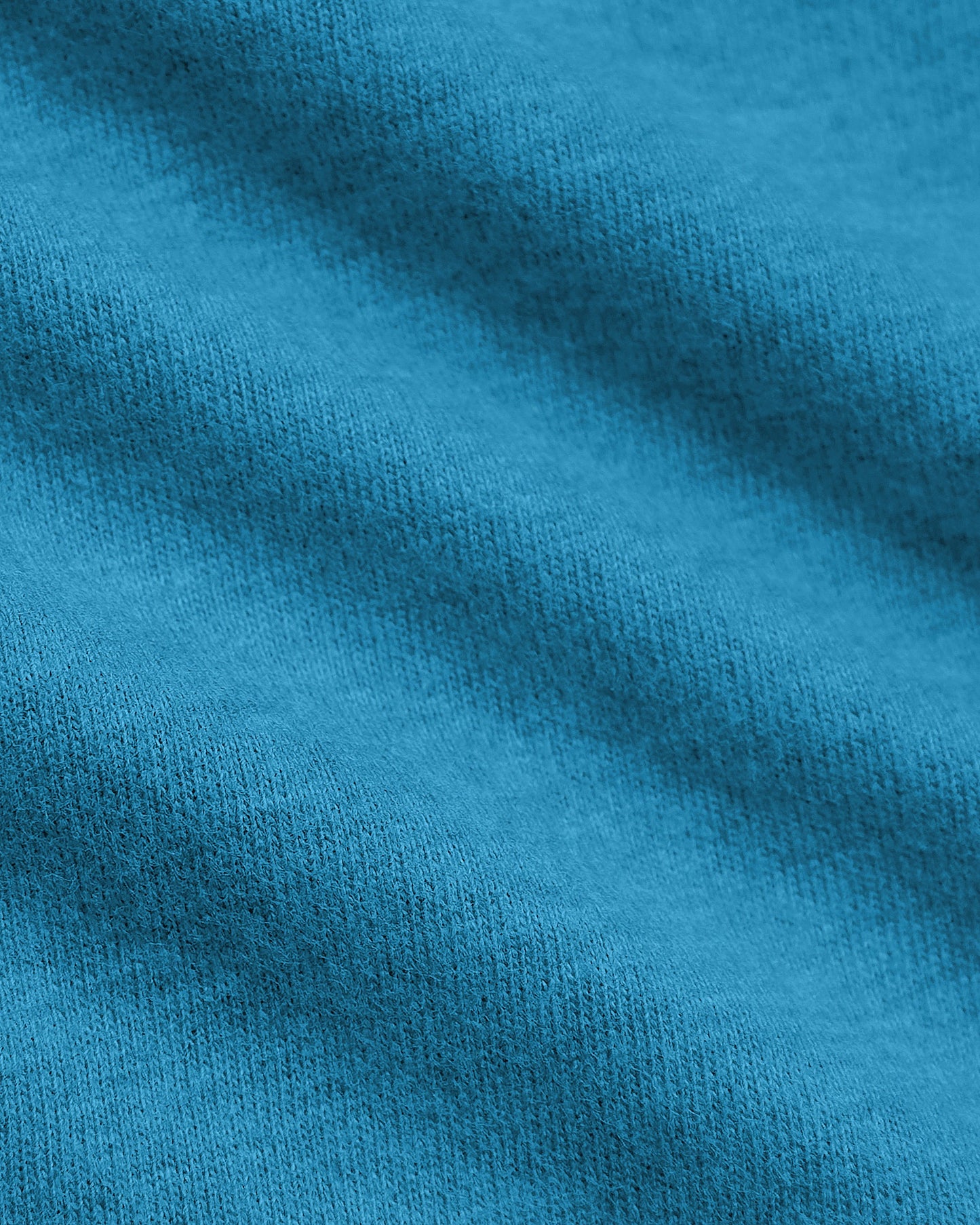 Dark Heather Bahama Blue Tall Straight Hem Crew Neck T-Shirt