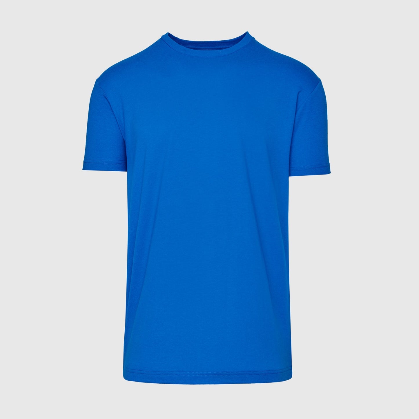 Electric Blue Short Sleeve Crew Neck Tee