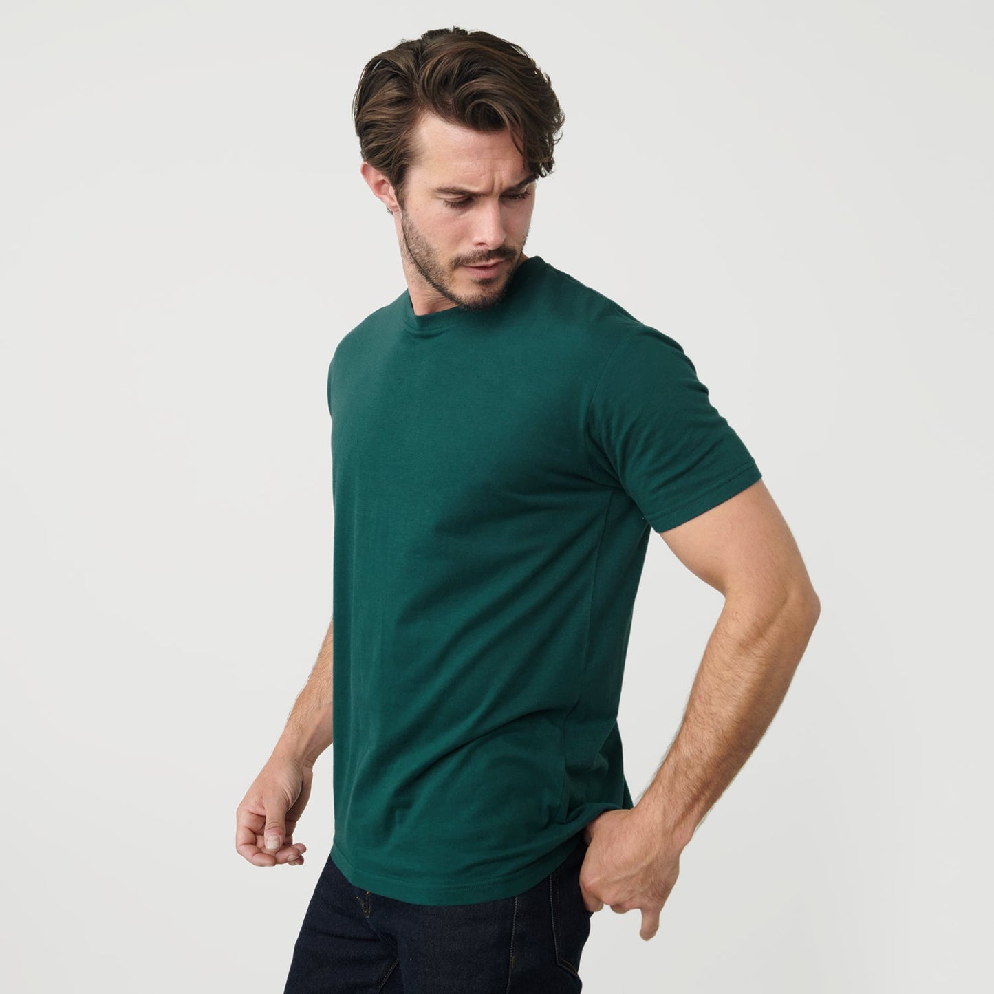 Emerald Short Sleeve Crew Neck Tee