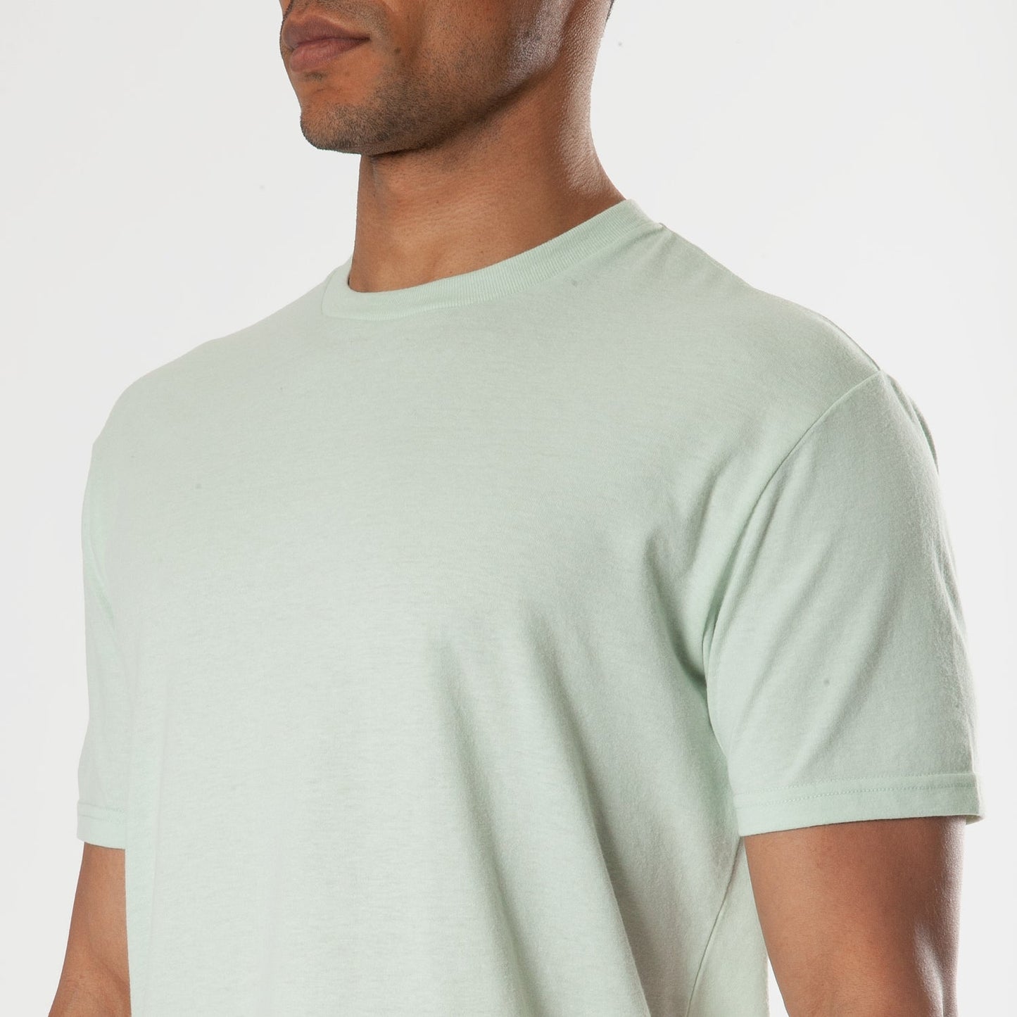 Green Lapis Short Sleeve Crew Neck Tee