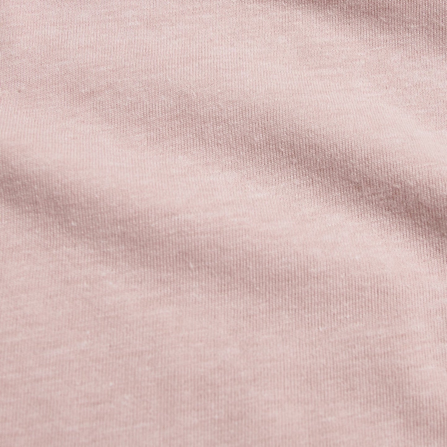 Heather Dusty Pink Short Sleeve Crew Neck Tee