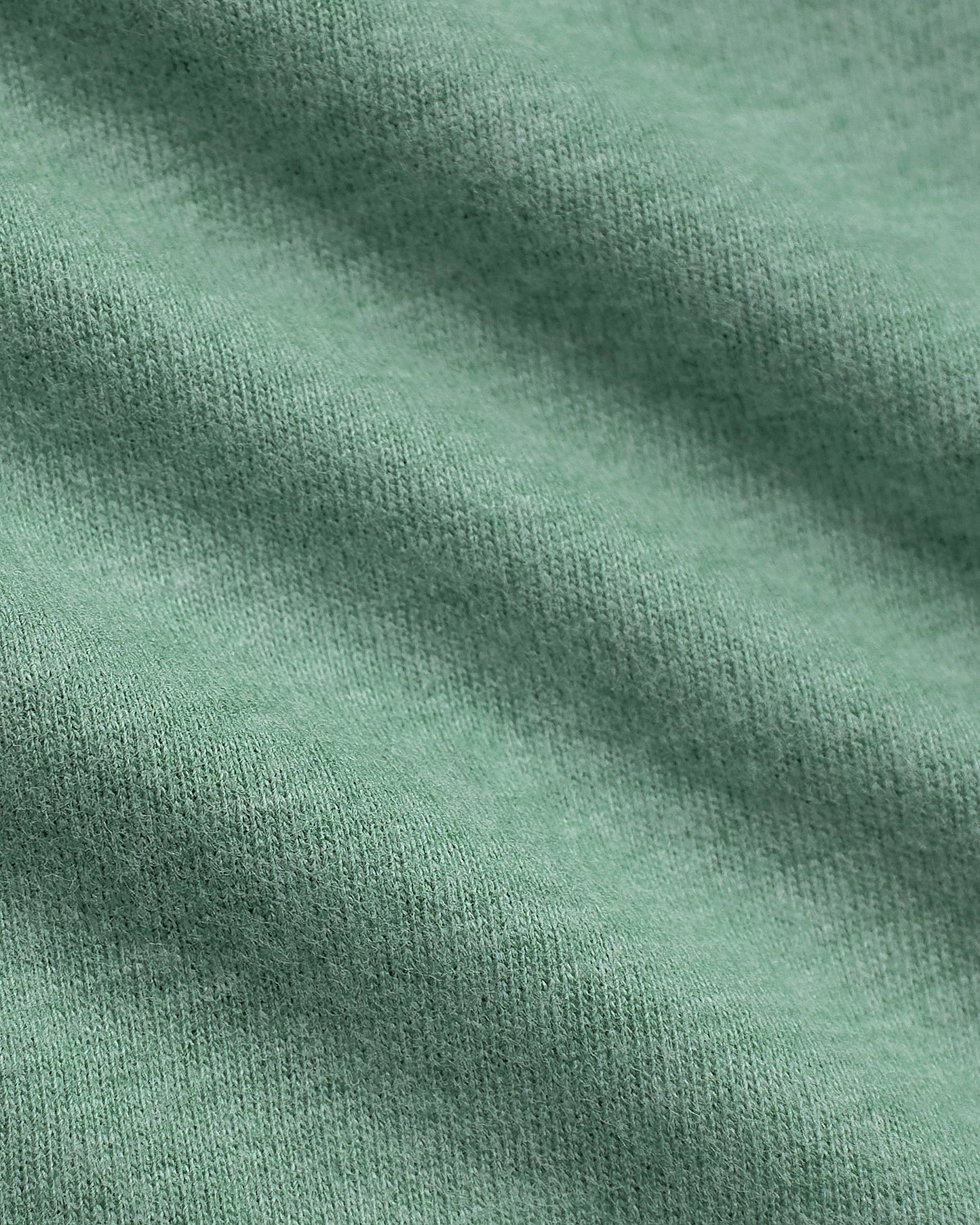 Light Heather Greenery Classic Crew Neck