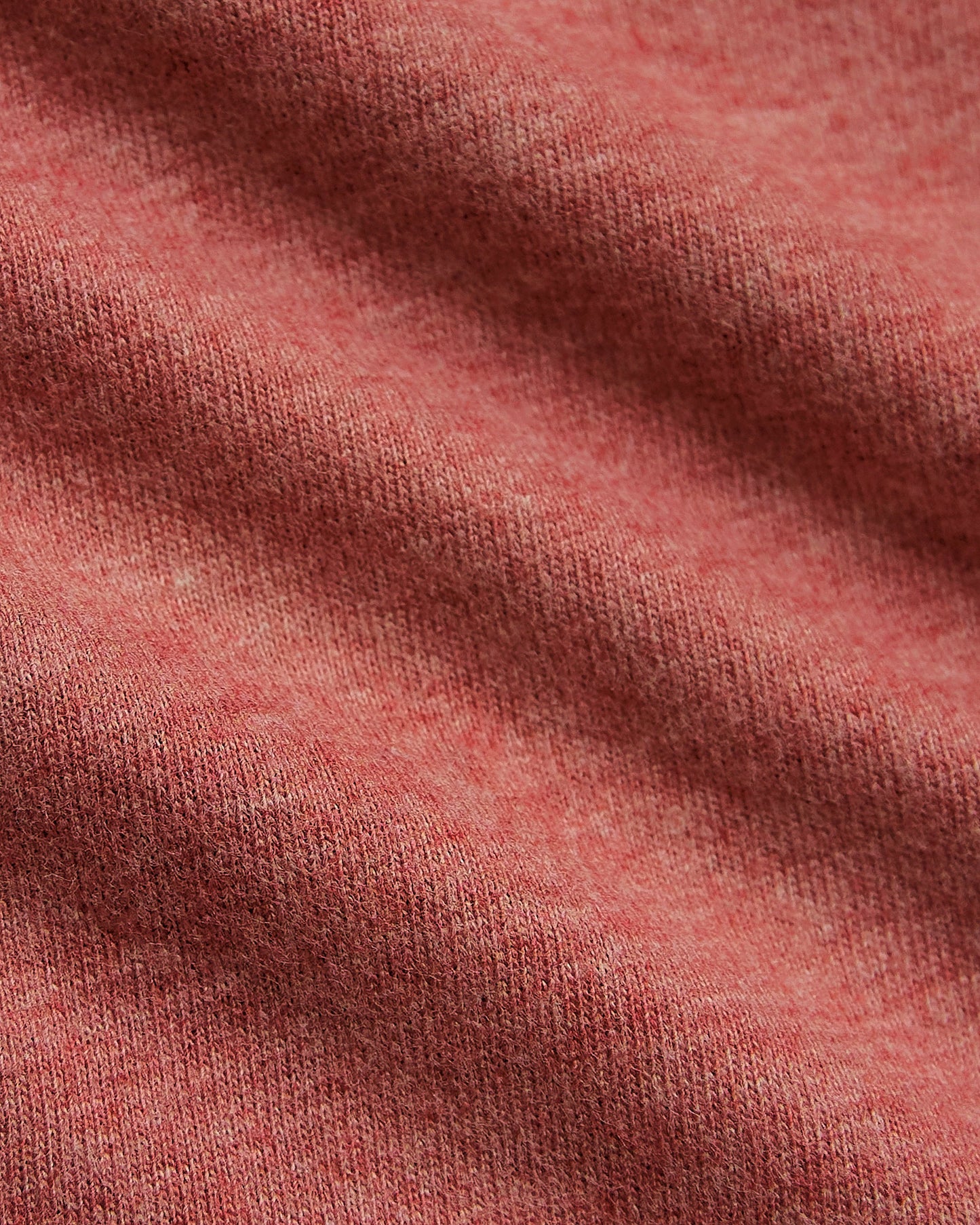 Light Heather Vermilion Tall Straight Hem Crew Neck T-Shirt