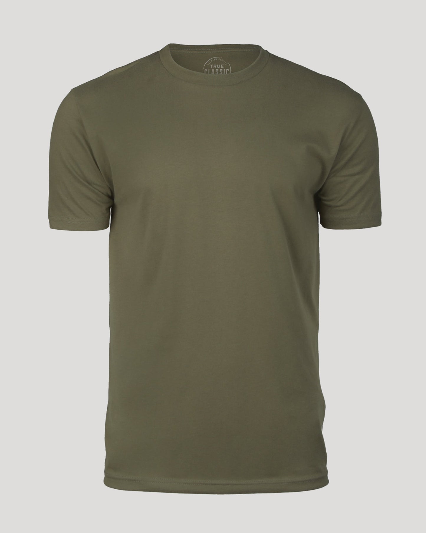 Military Green Classic Crew Neck