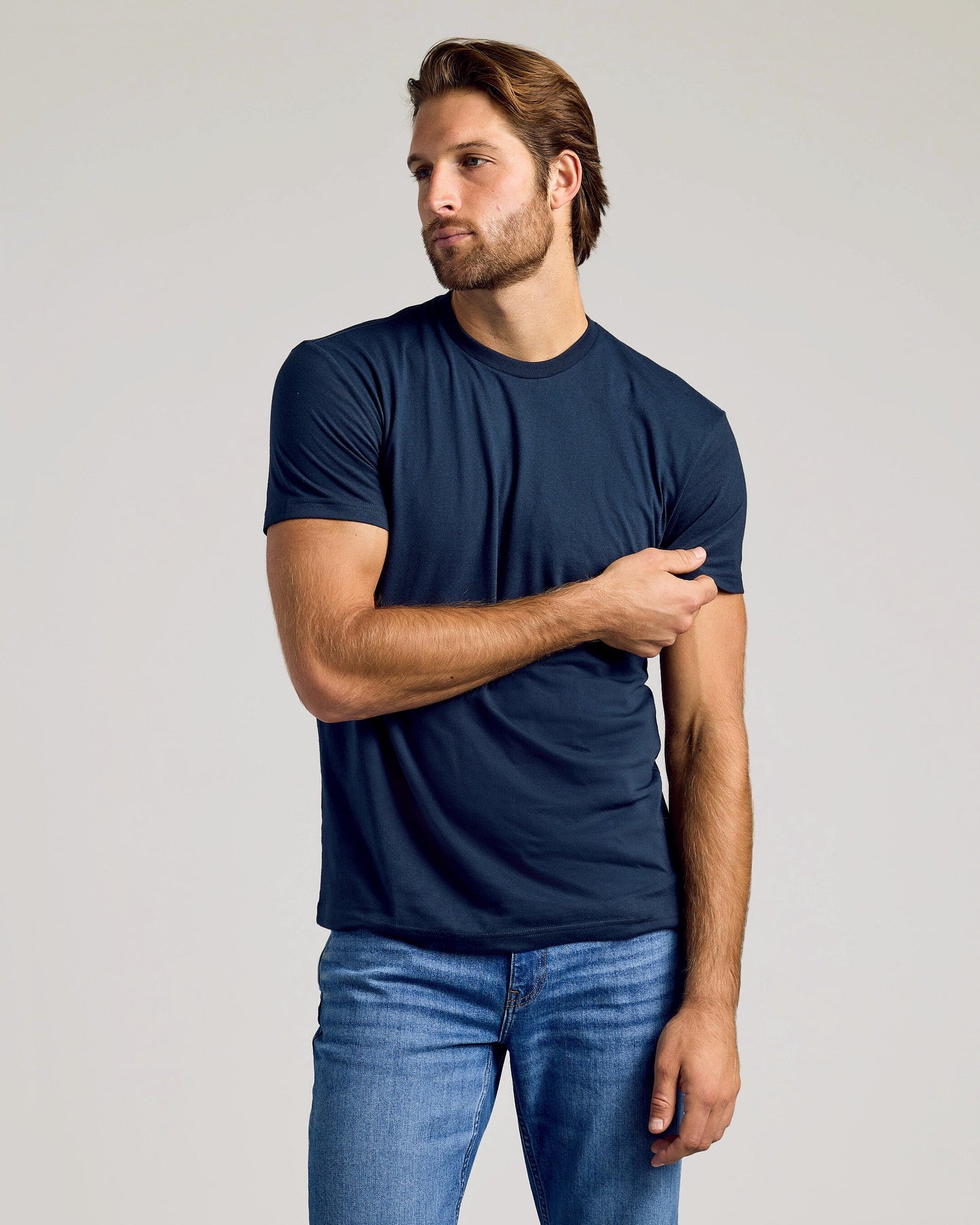 Navy Classic Crew Neck