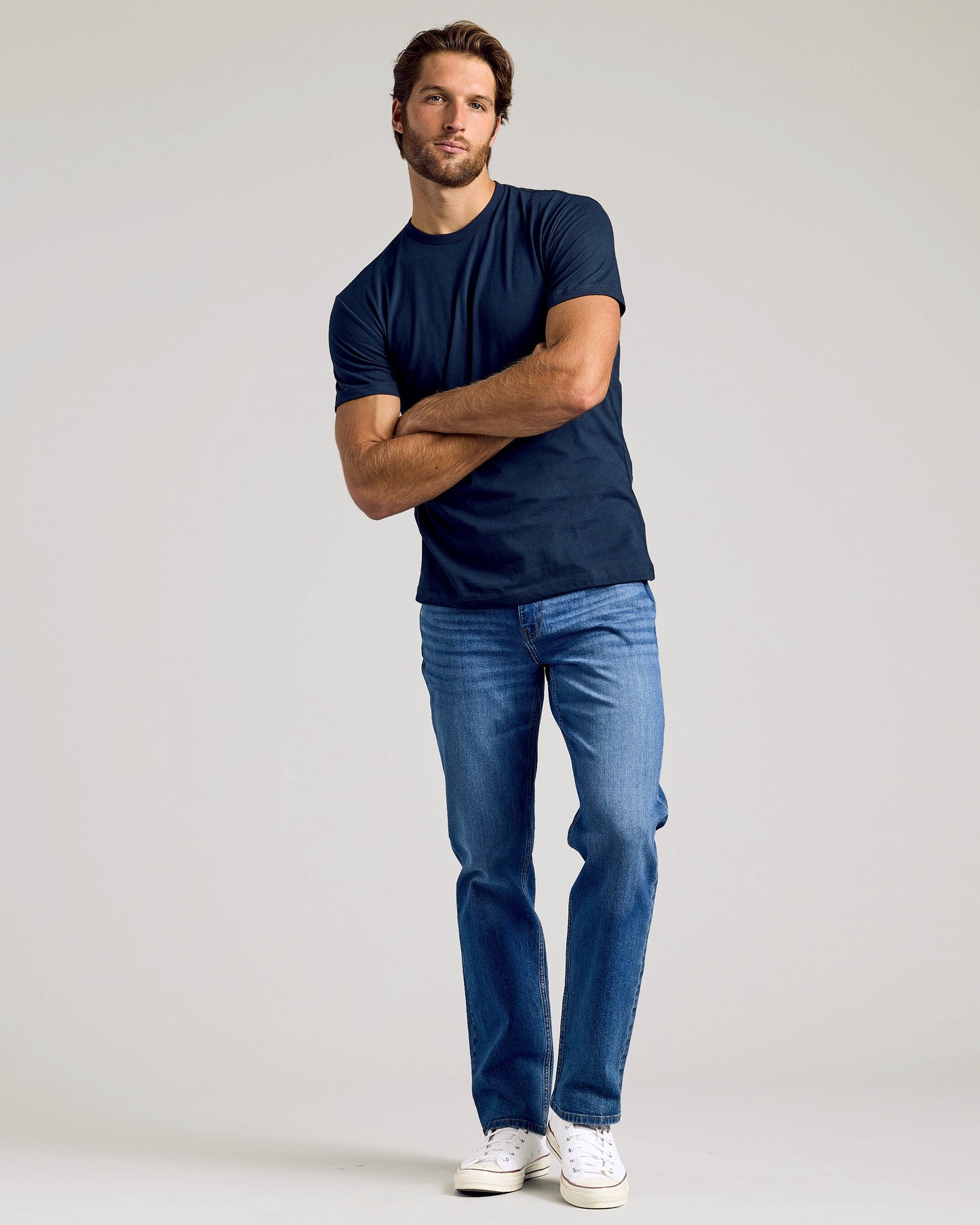Navy Classic Crew Neck