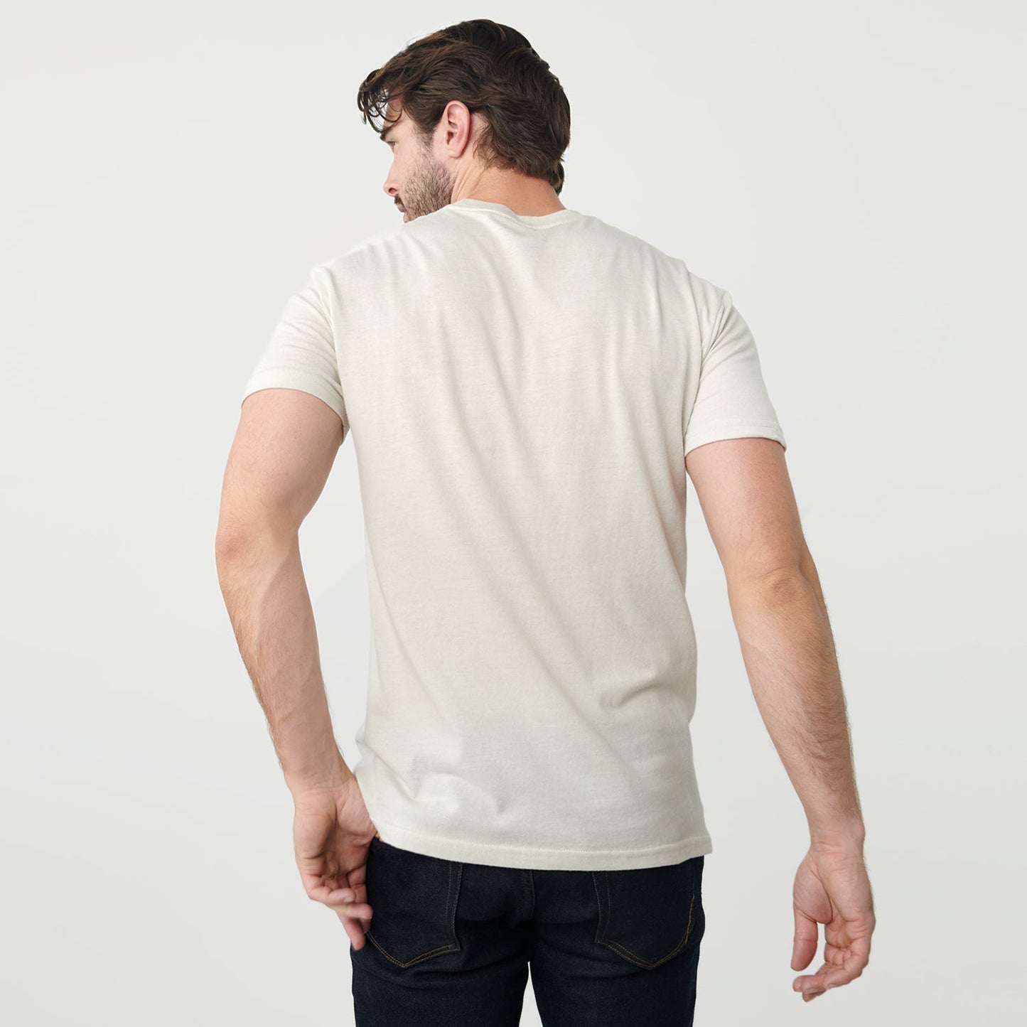 Stone Short Sleeve Crew Neck Tee