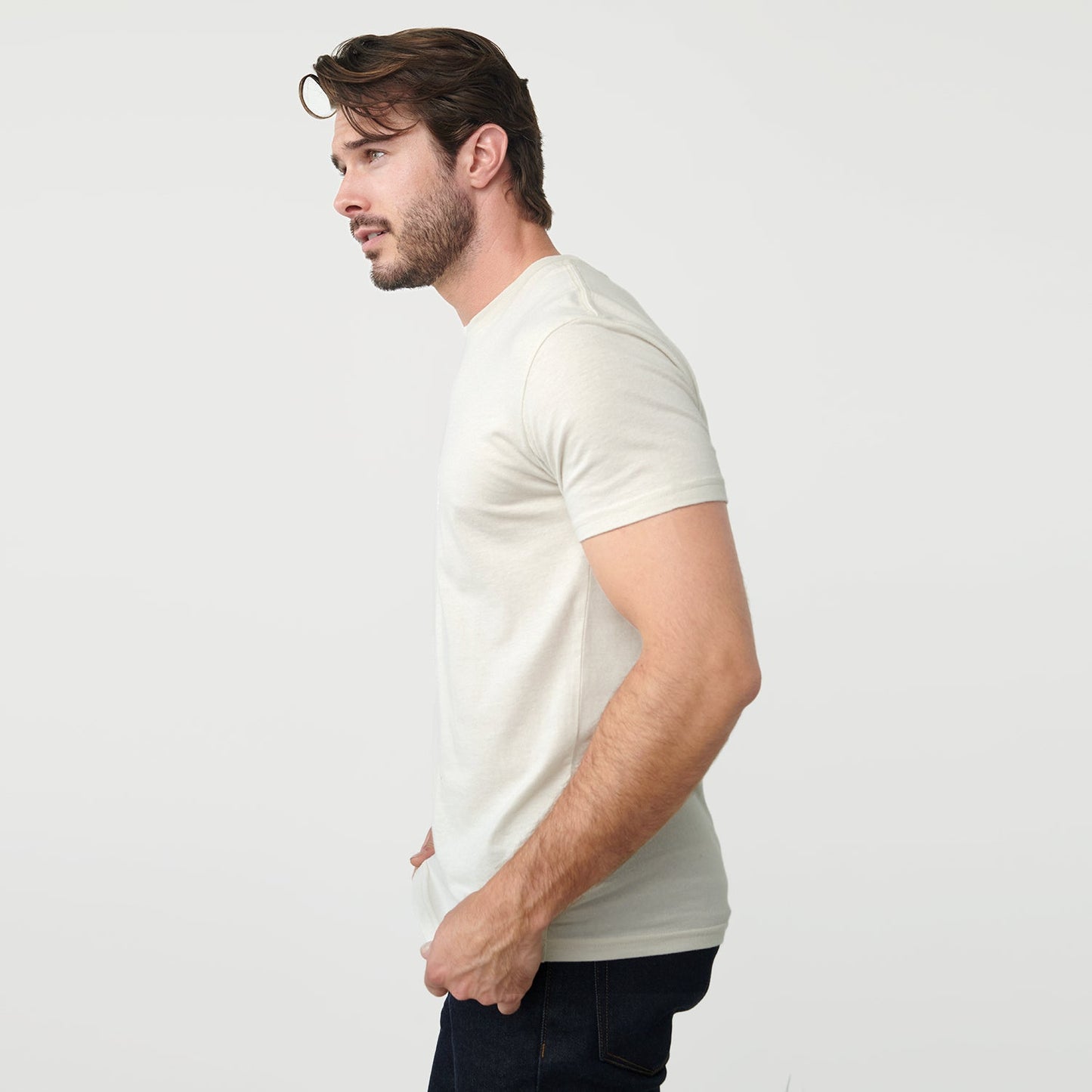 Stone Short Sleeve Crew Neck Tee