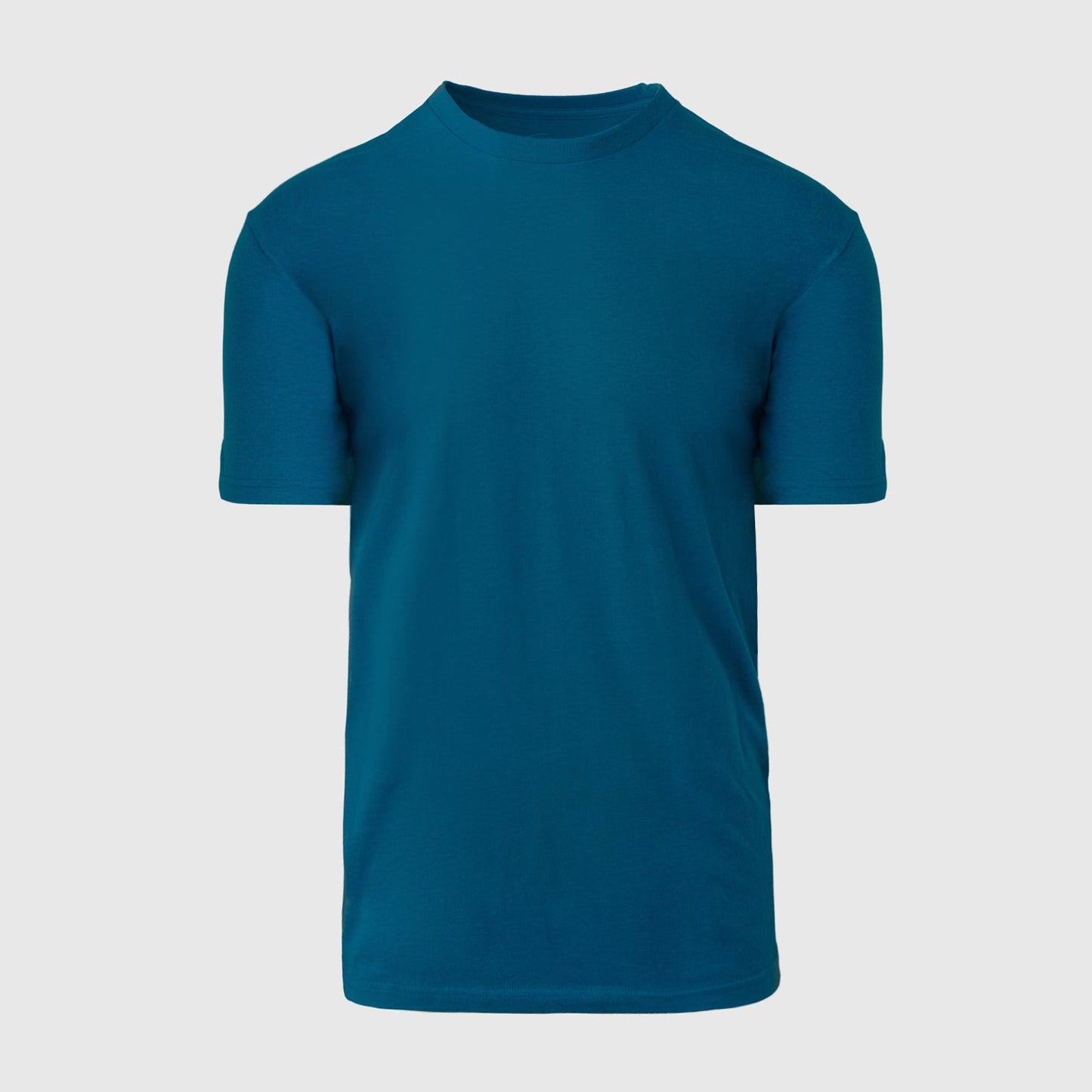 Teal Short Sleeve Crew Neck Tee