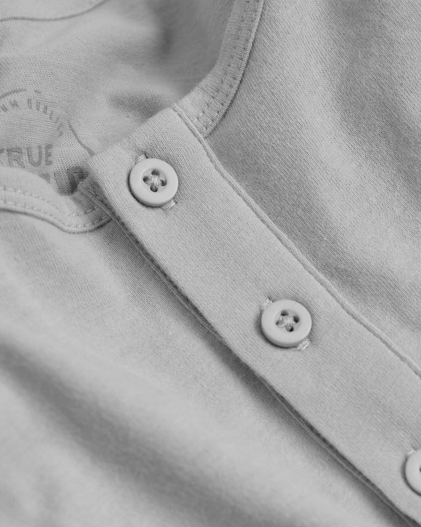 Glacier Gray Short Sleeve Henley