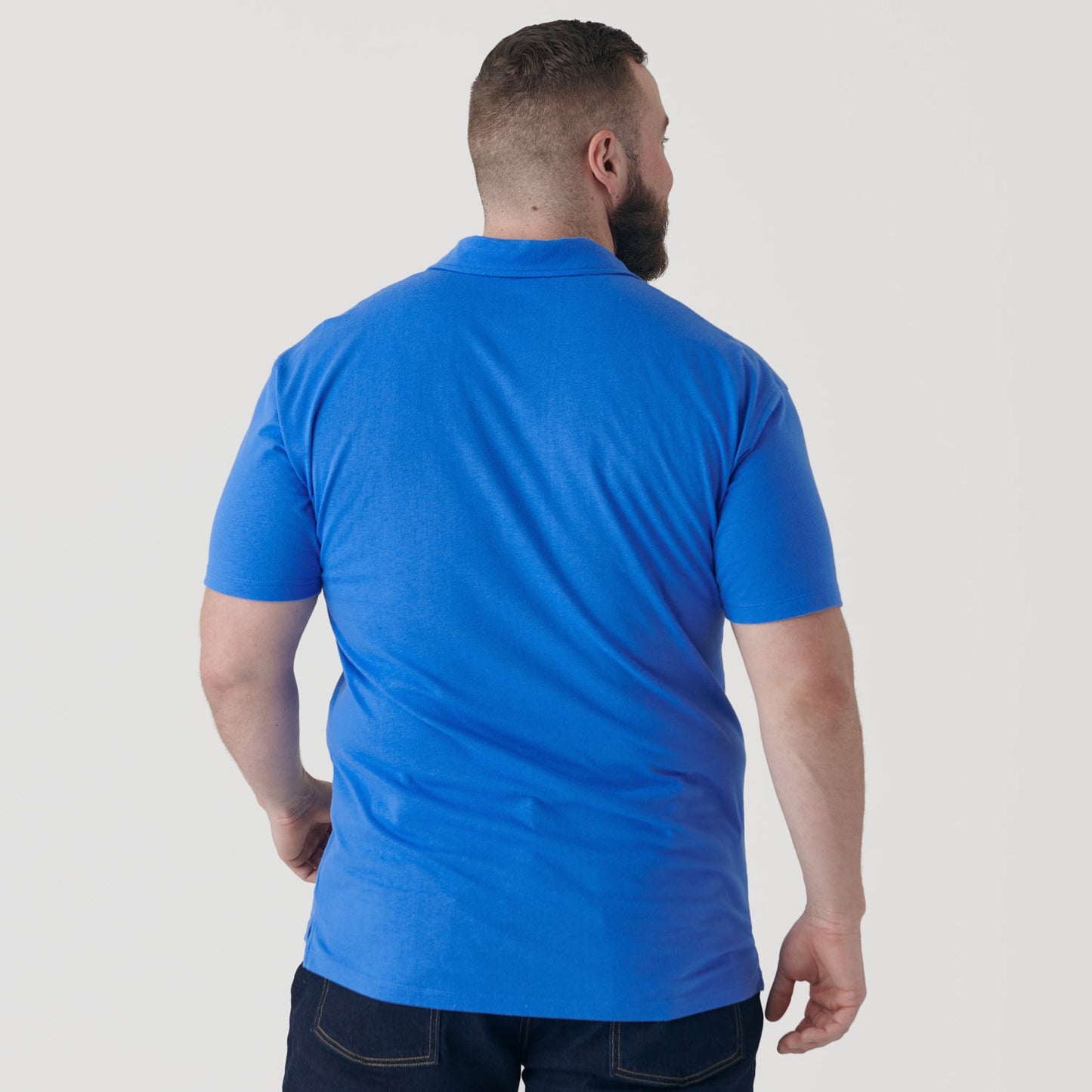 Electric Blue Classic Polo