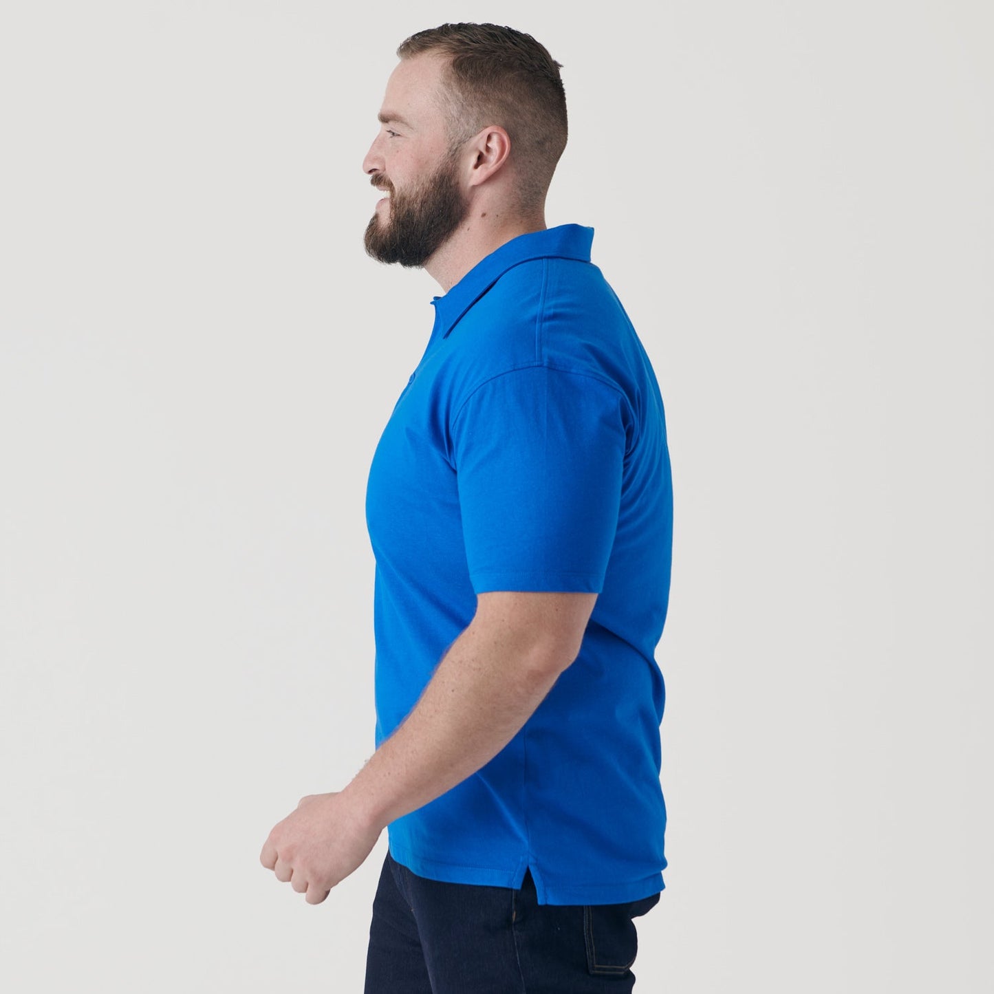 Electric Blue Classic Polo