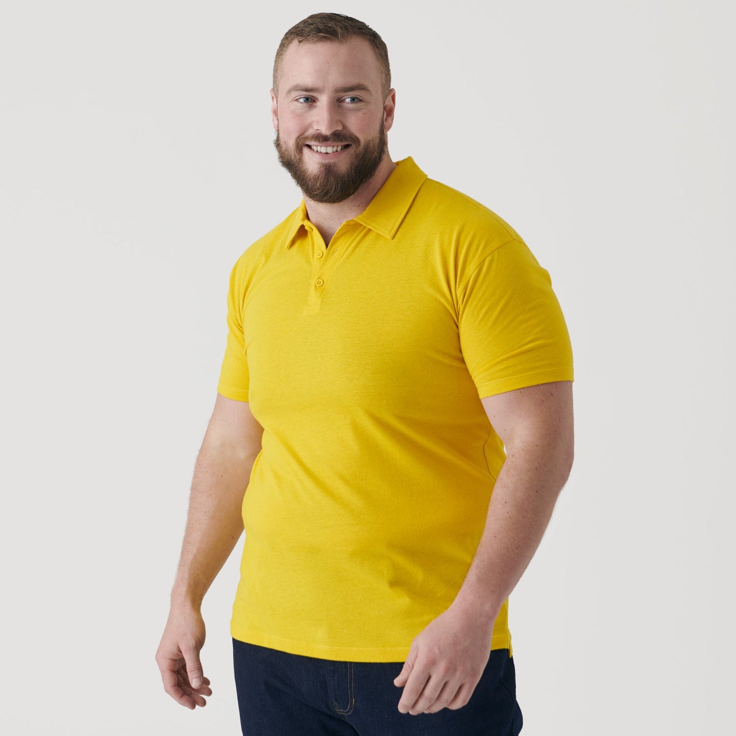 Yellow Classic Polo