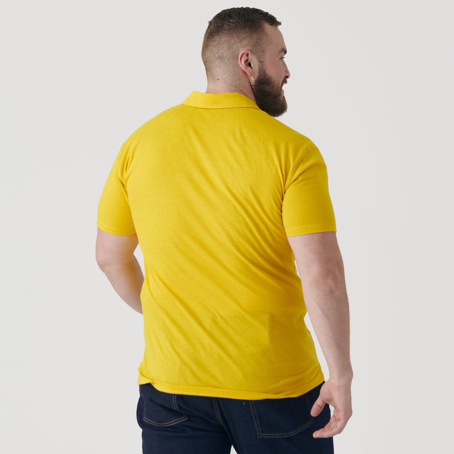 Yellow Classic Polo
