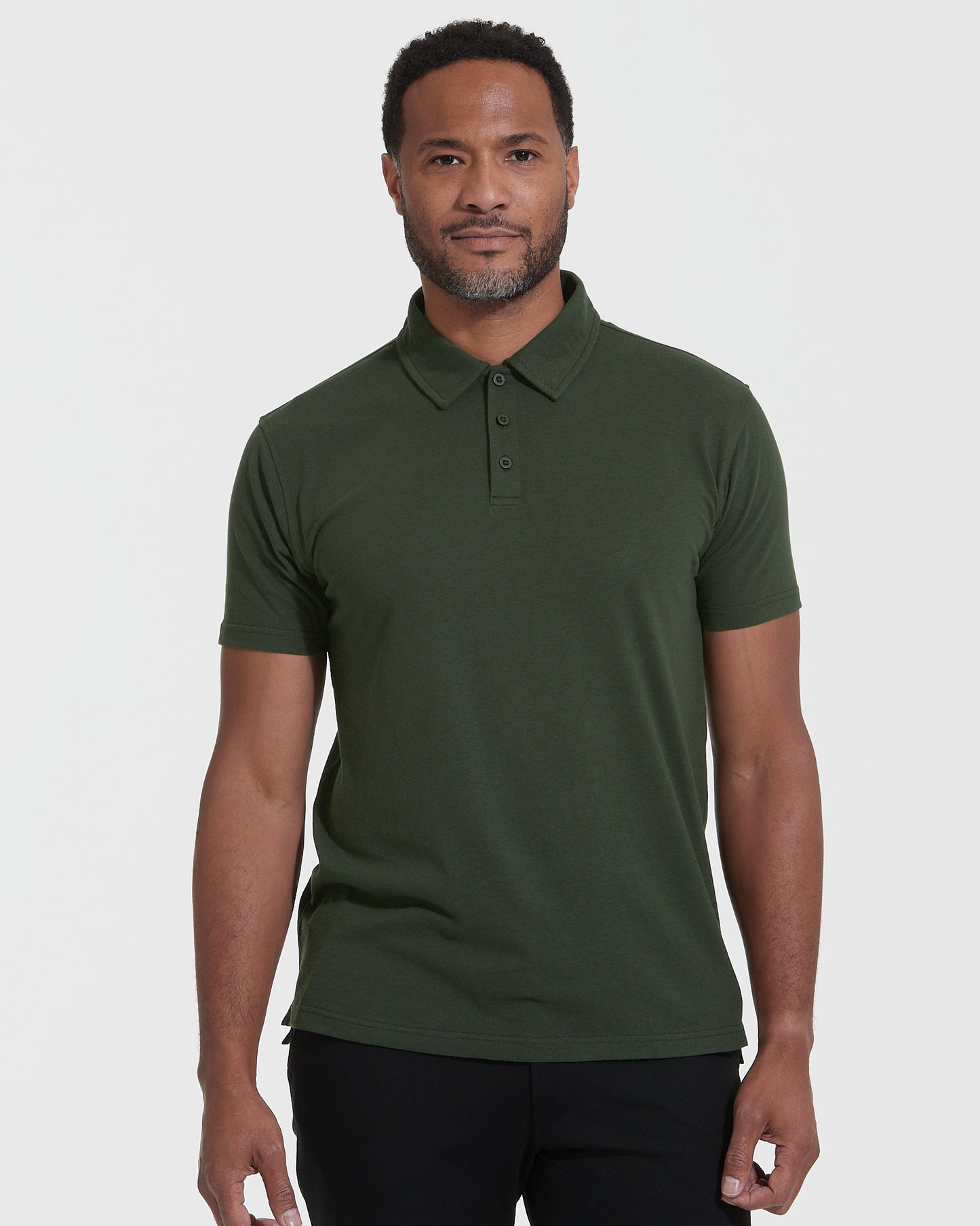 Dark Olive Short Sleeve Polo