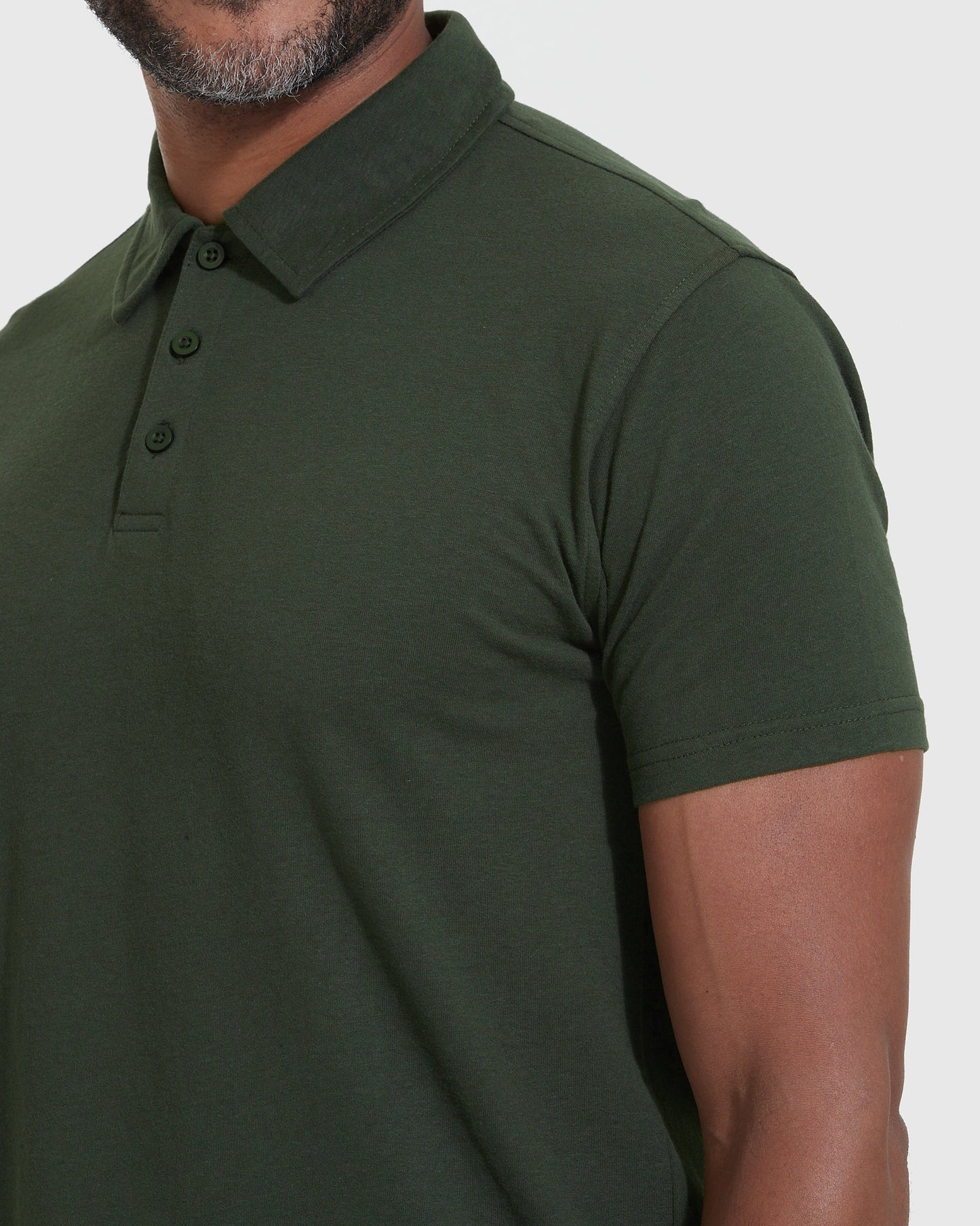 Dark Olive Short Sleeve Polo