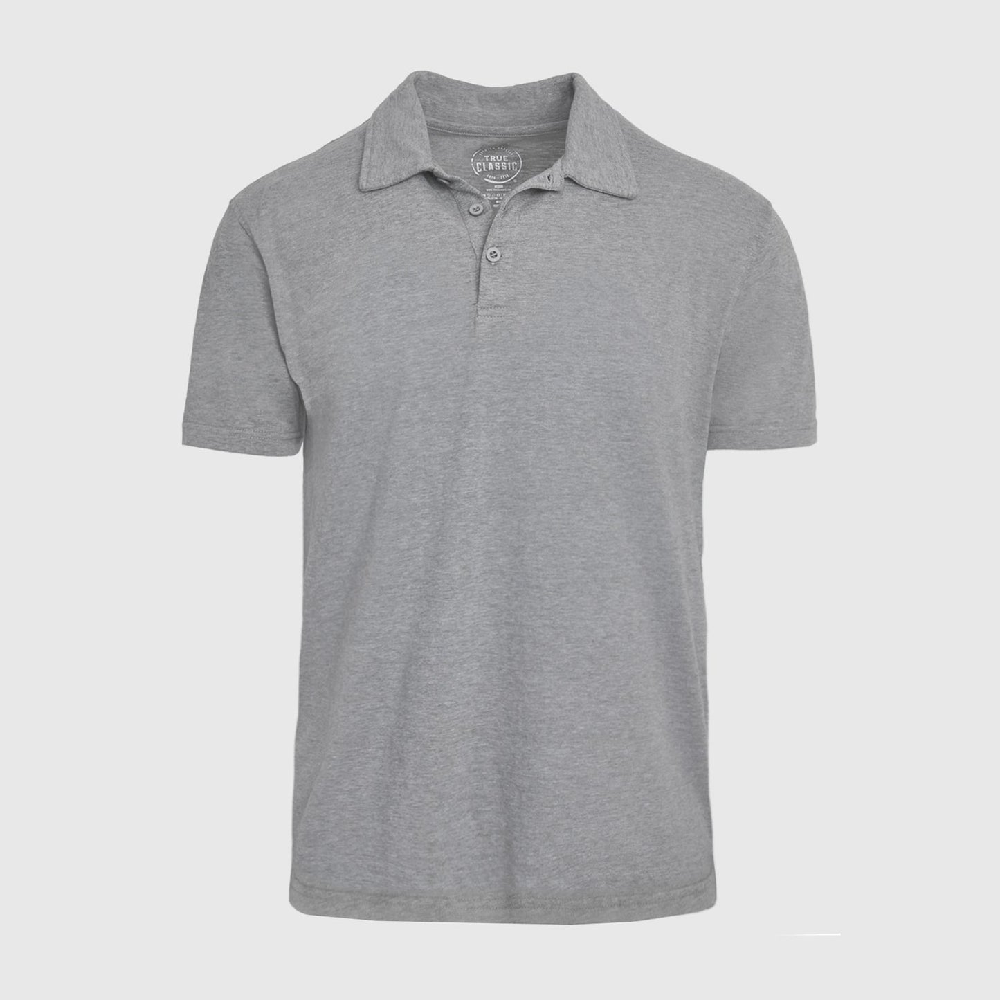 Heather Gray Classic Polo