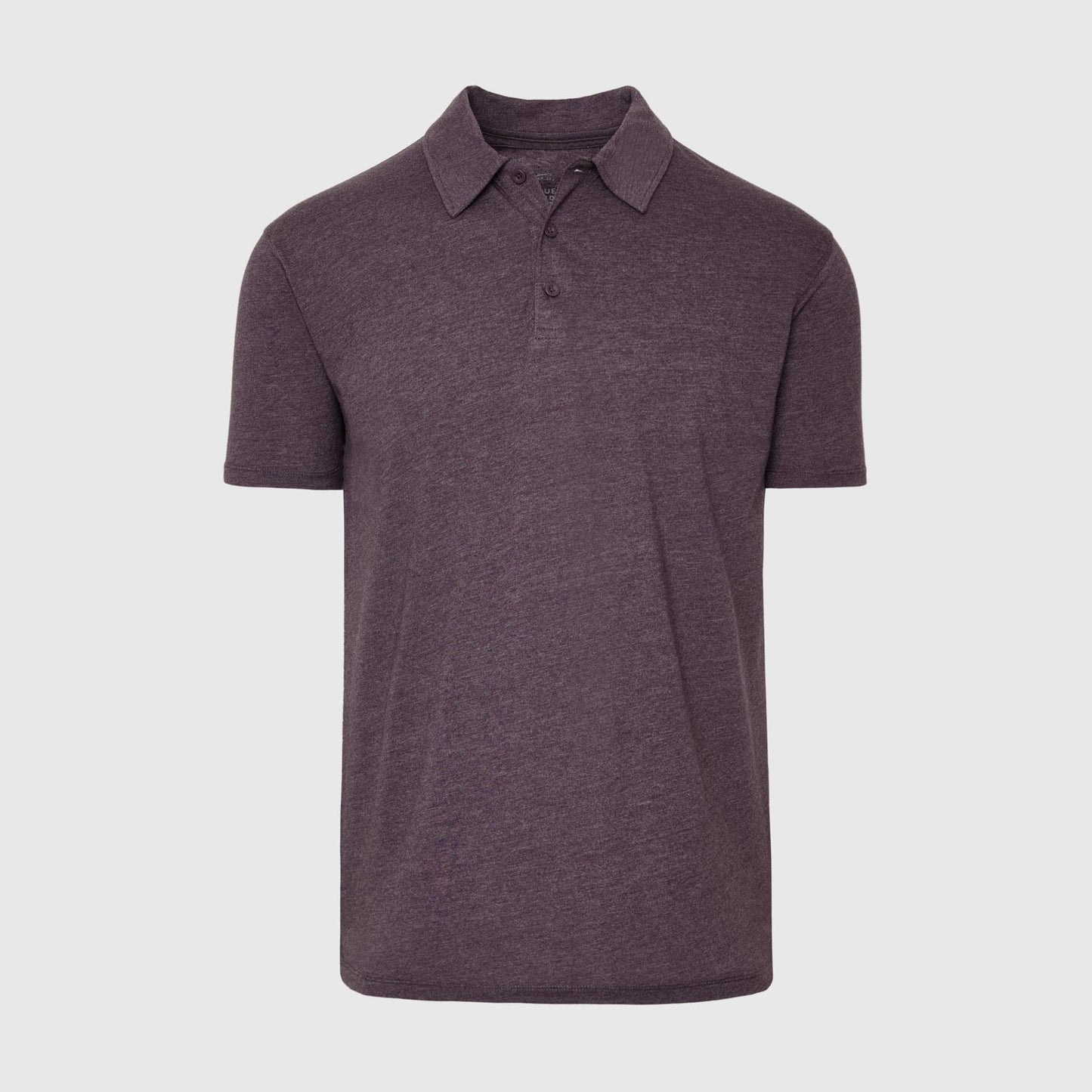Heather Purple Short Sleeve Polo