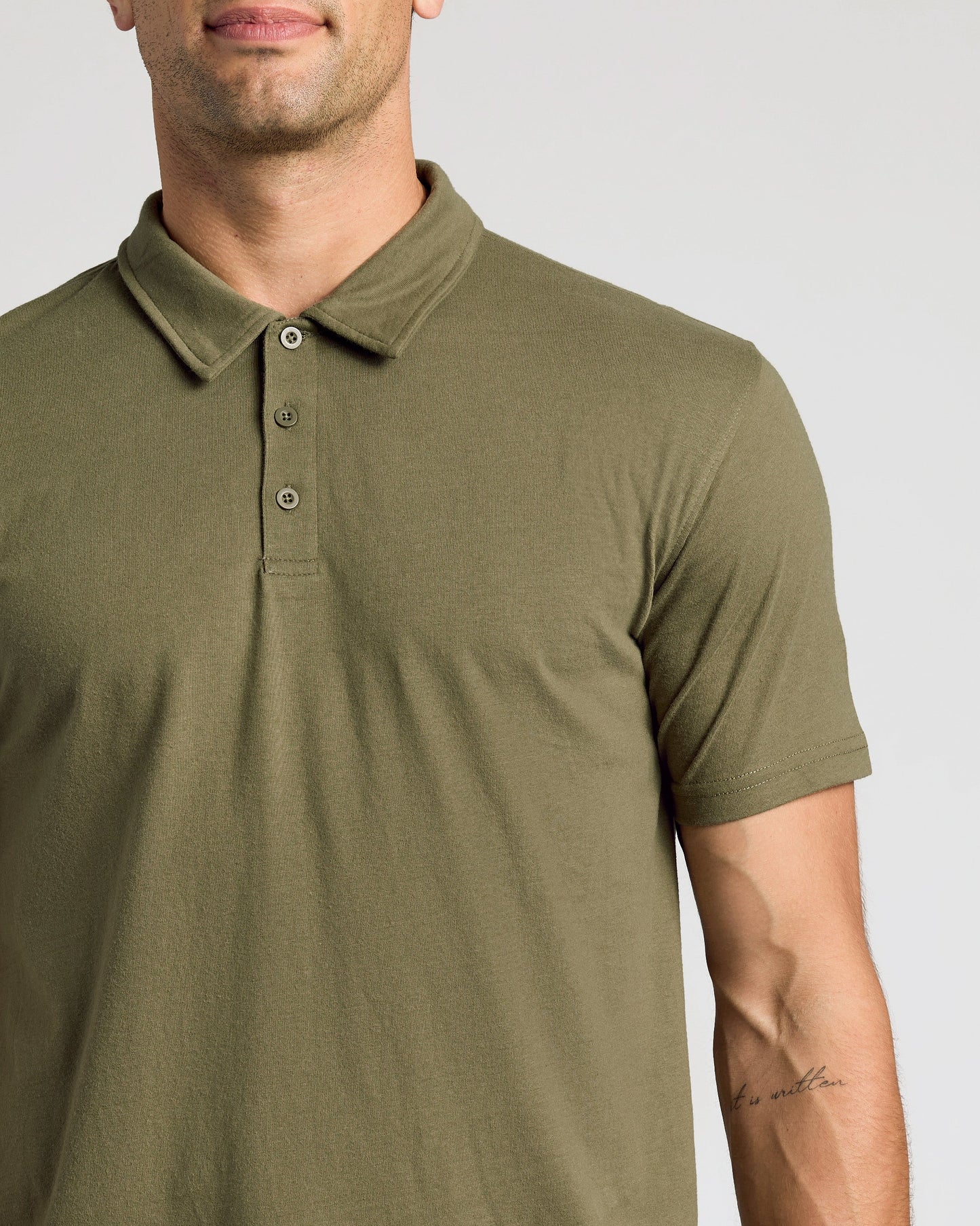 Military Green Classic Polo