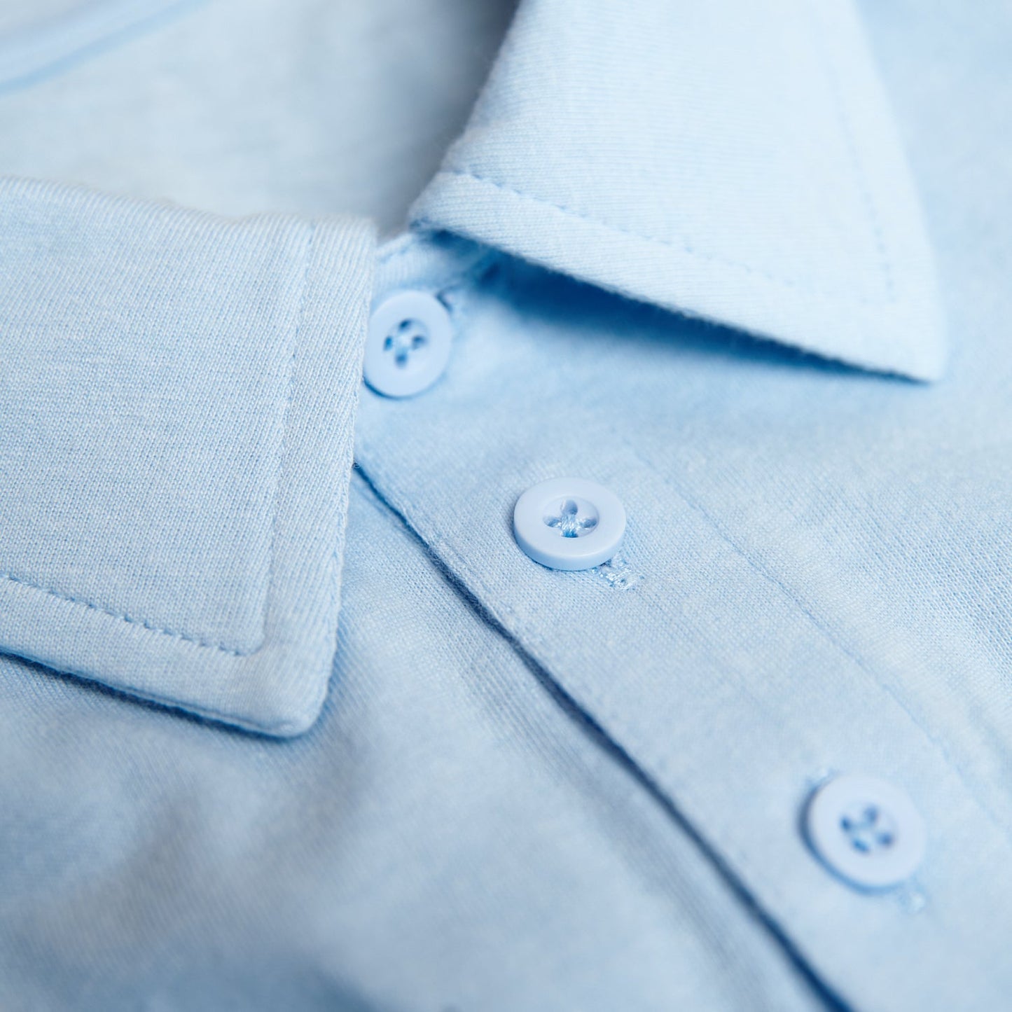 Oxford Blue Short Sleeve Polo