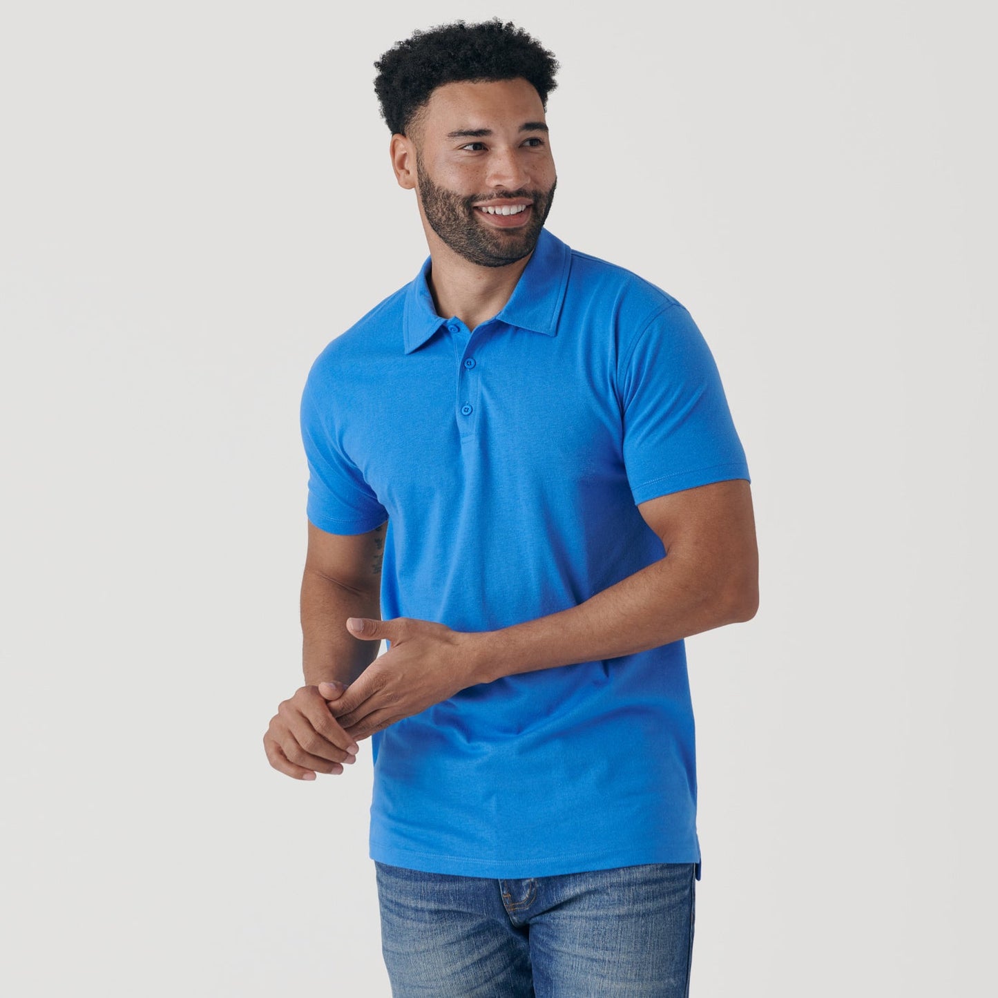 Periwinkle Blue Classic Polo