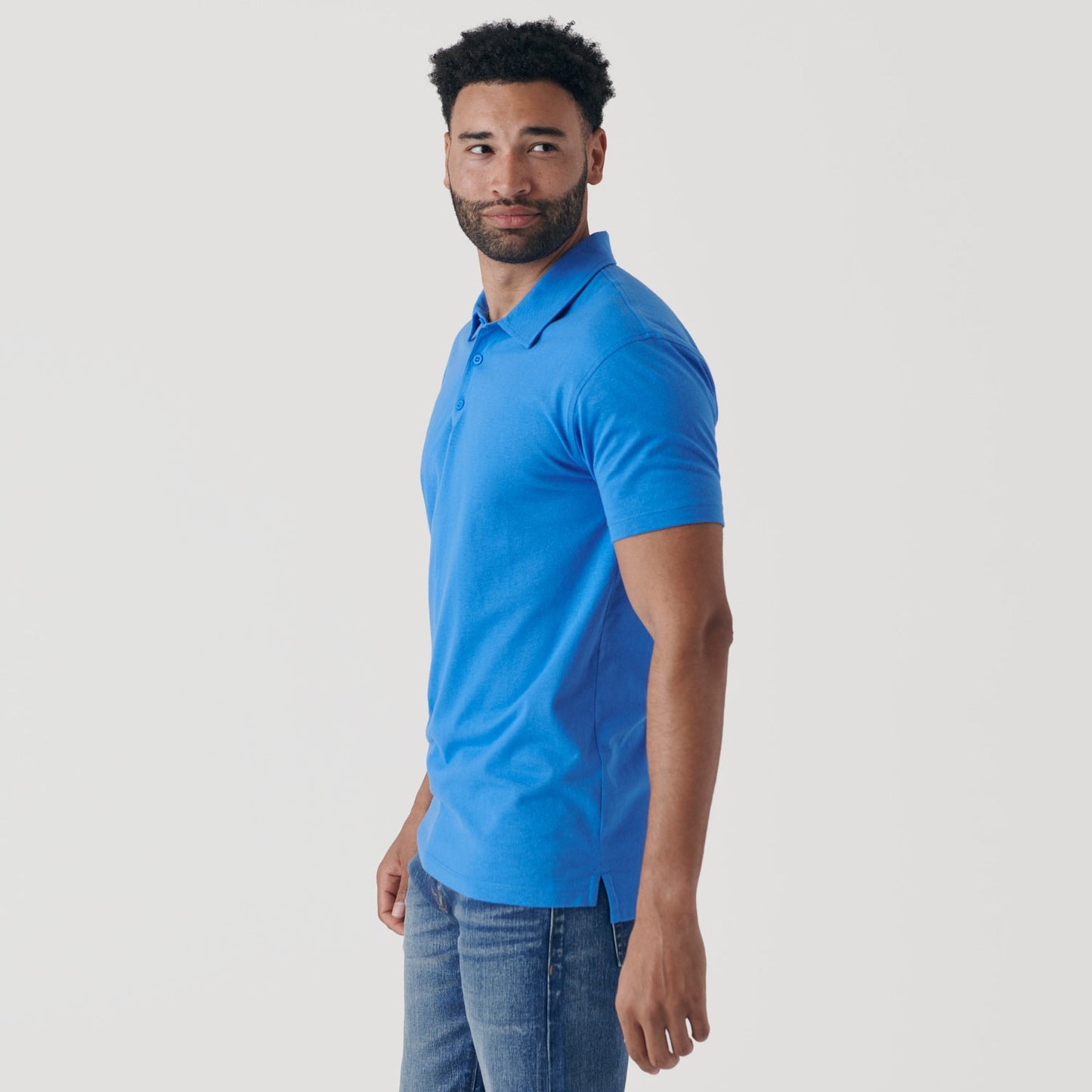 Periwinkle Blue Classic Polo