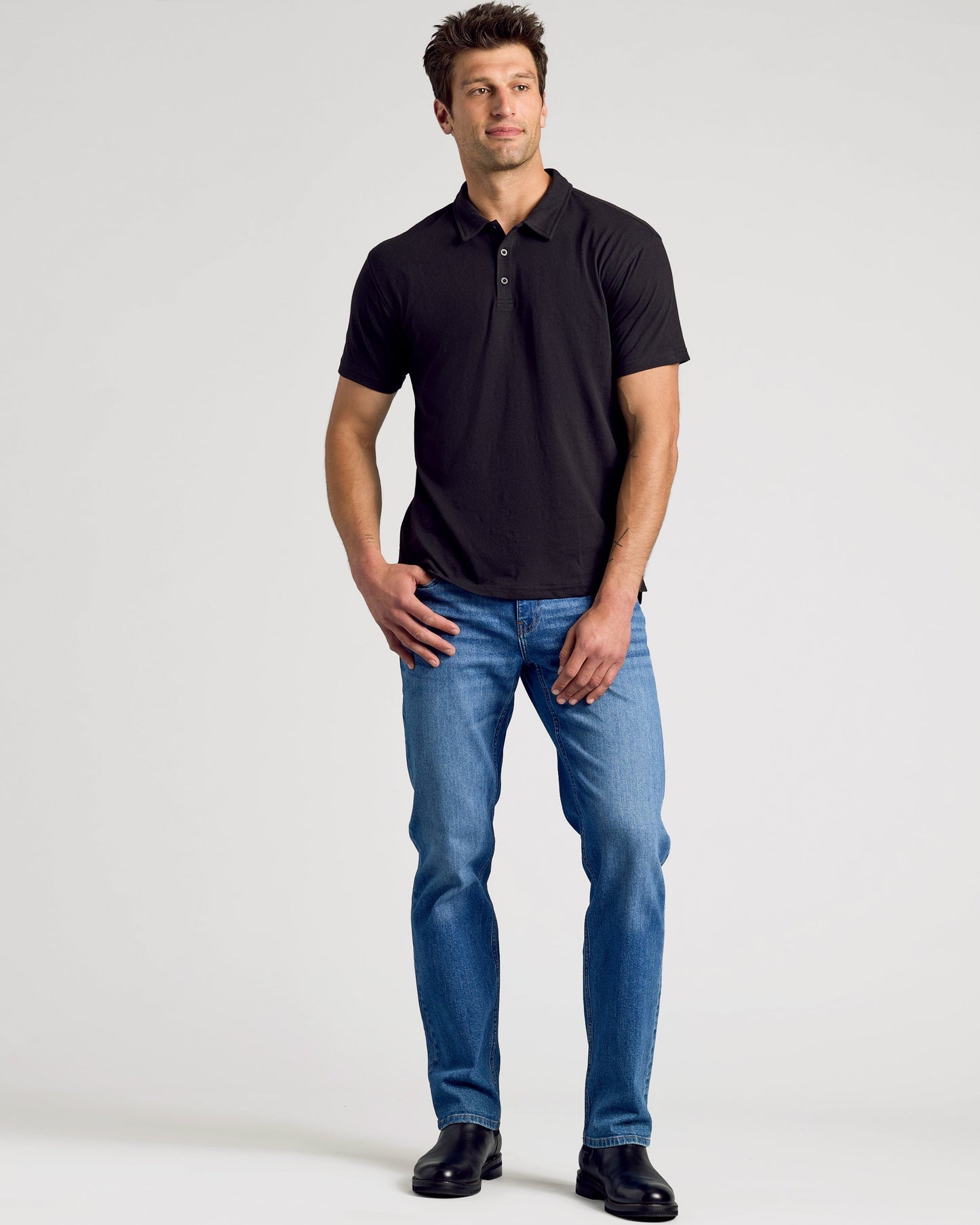 Black Classic Polo