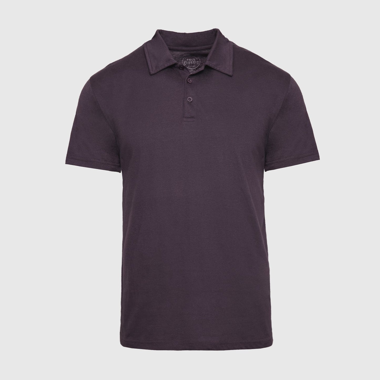 Dark Purple Short Sleeve Polo