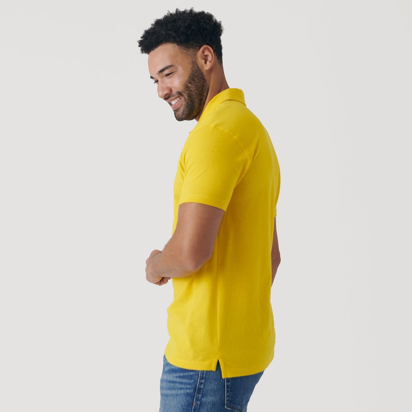Yellow Classic Polo