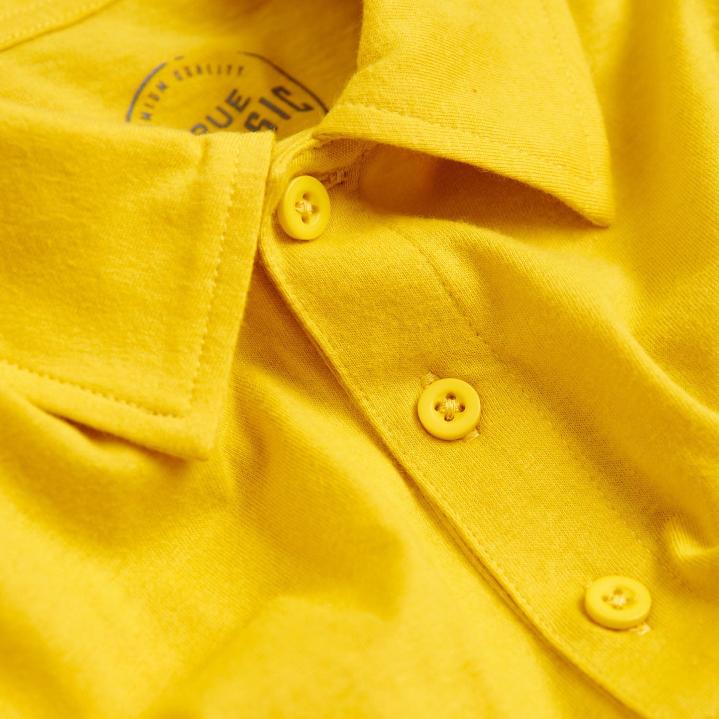 Yellow Classic Polo