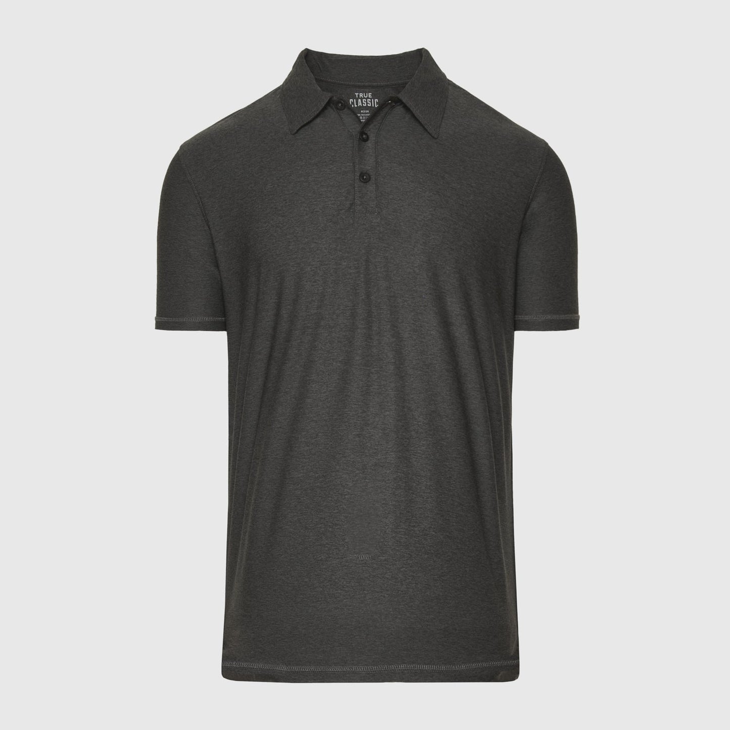 Charcoal Heather Gray Active Polo 2.0