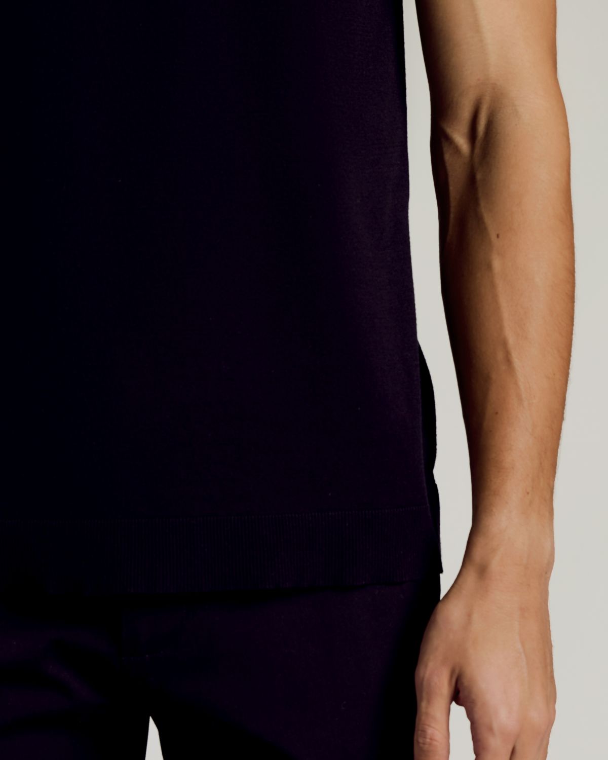 Black Dressy Polo