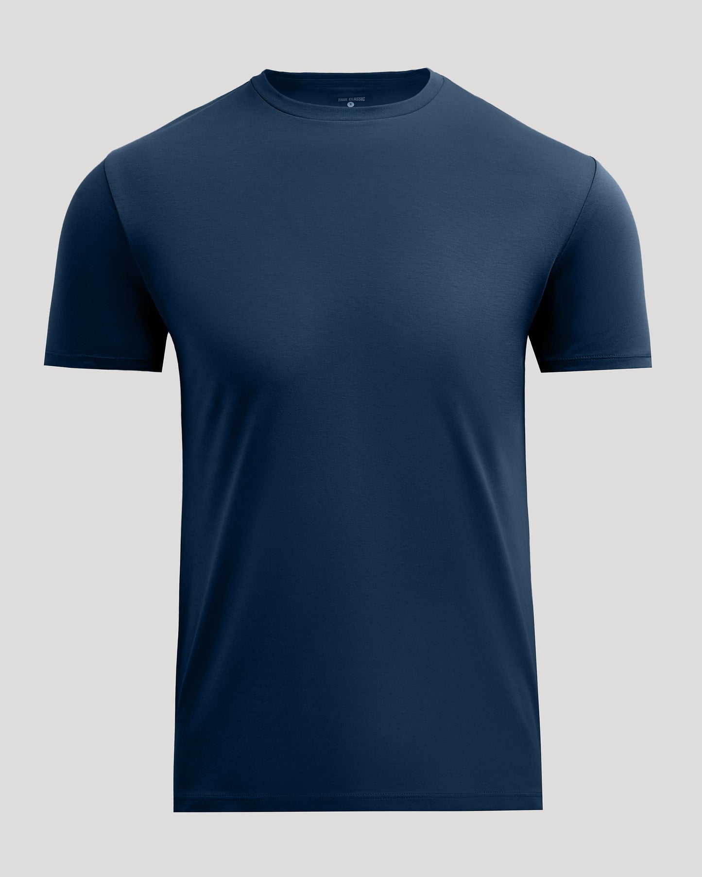 Navy Pima Crew Neck