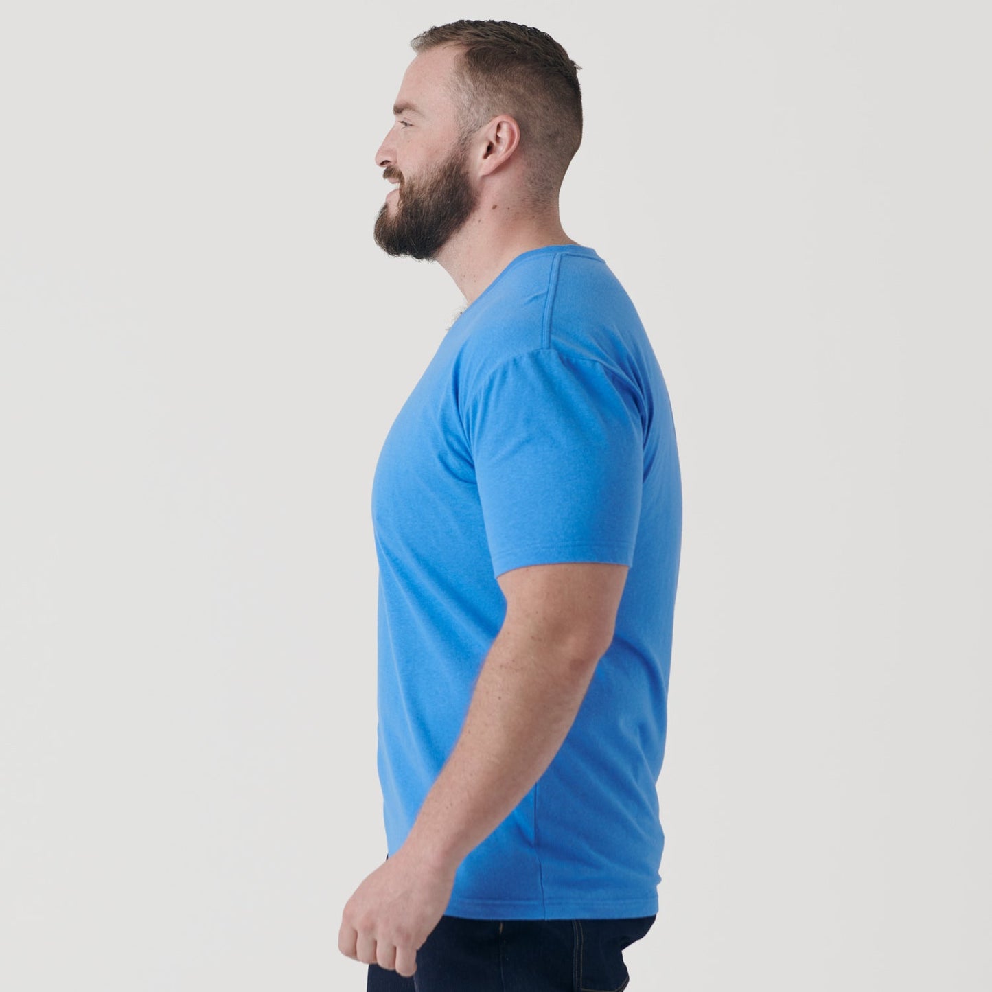 Periwinkle Blue V-Neck Tee
