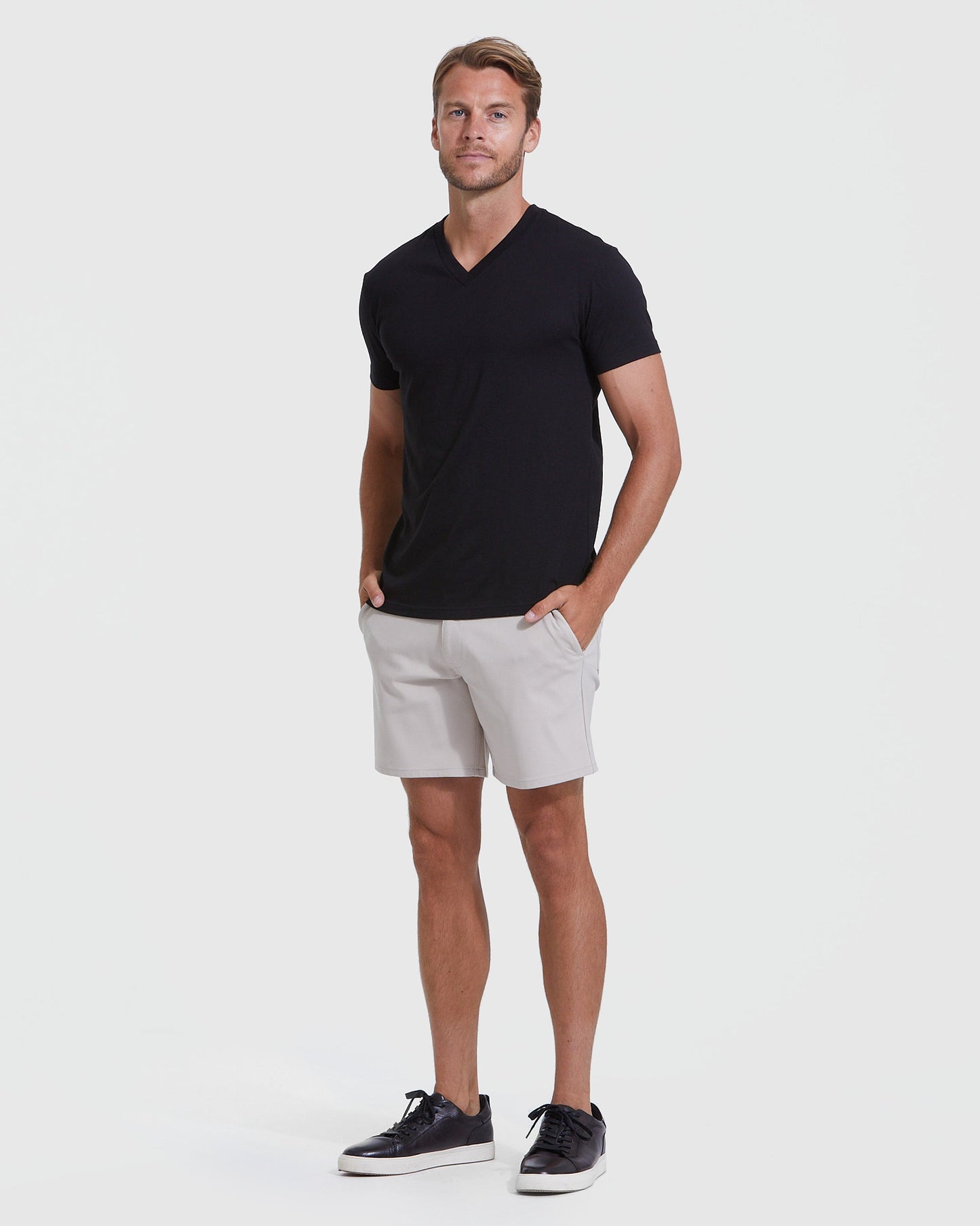 Black Classic V-Neck