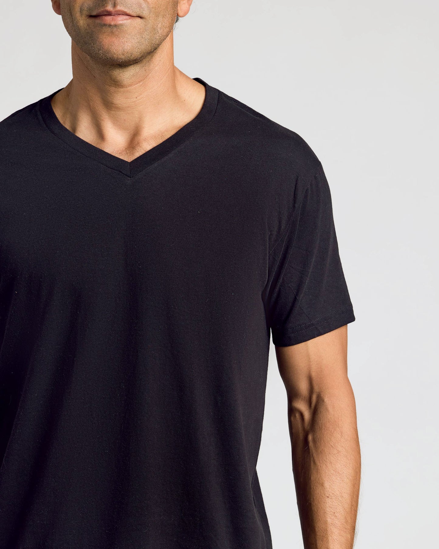 Black Classic V-Neck