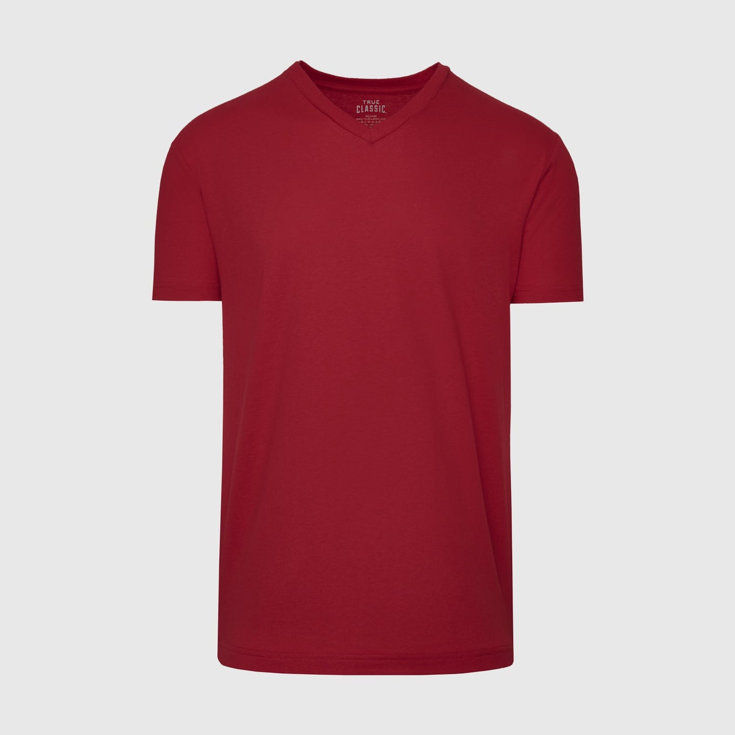 Crimson V-Neck Tee