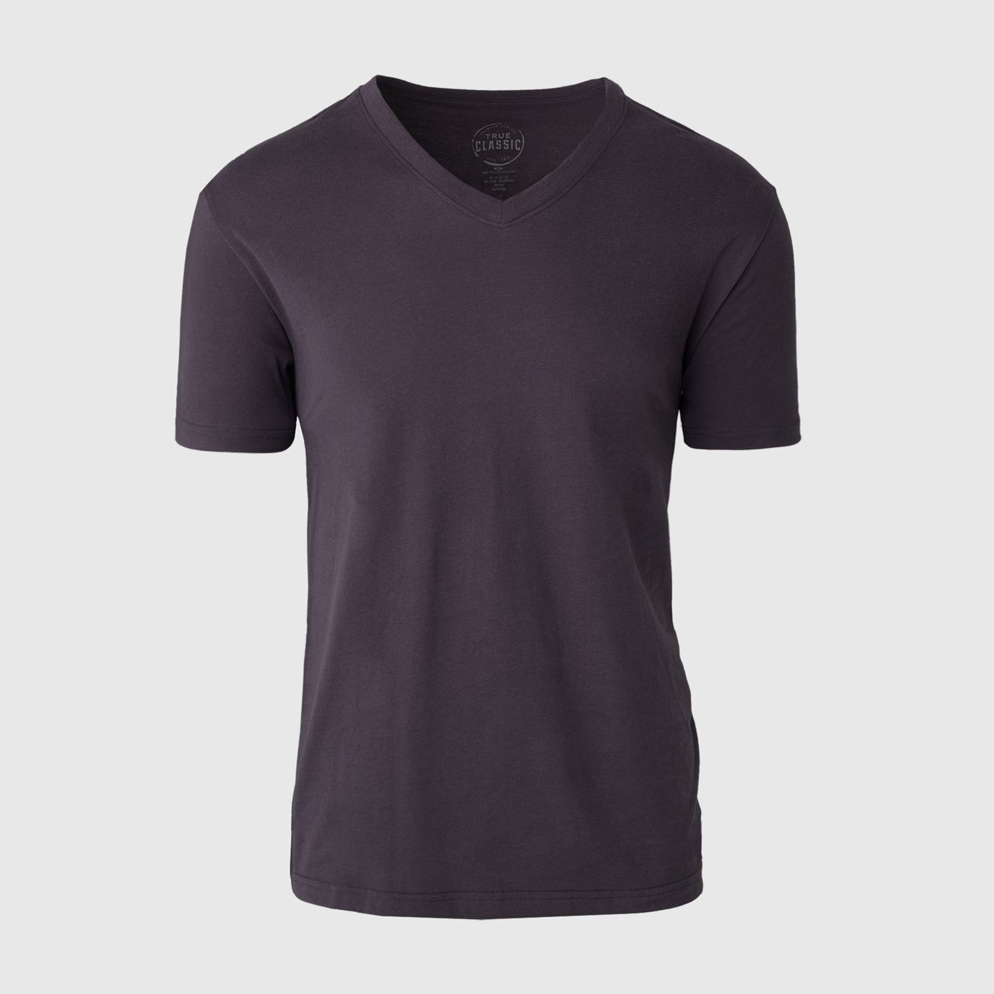 Dark Purple V-Neck Tee