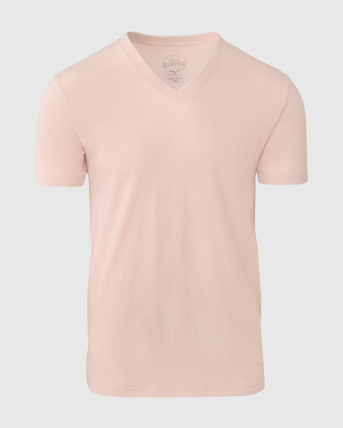 Dusty Pink V-Neck Tee