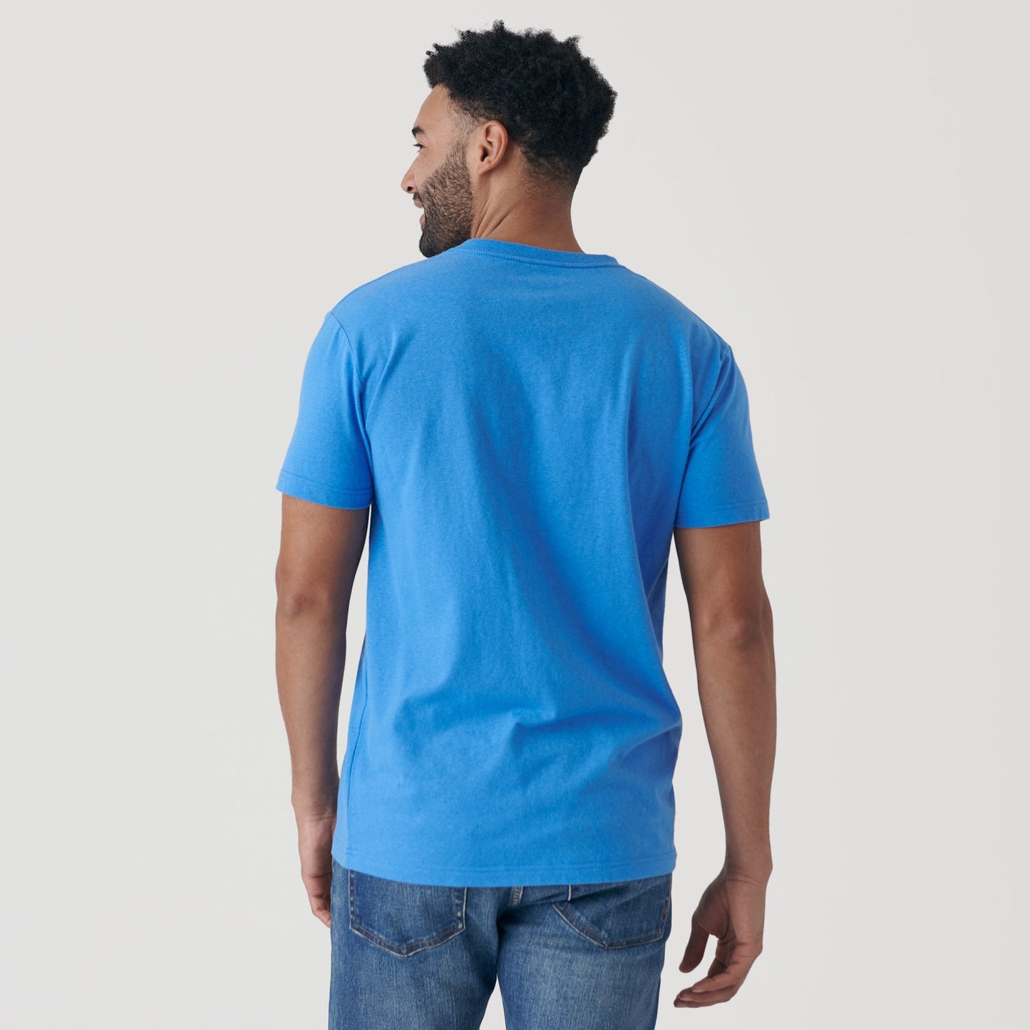 Periwinkle Blue V-Neck Tee