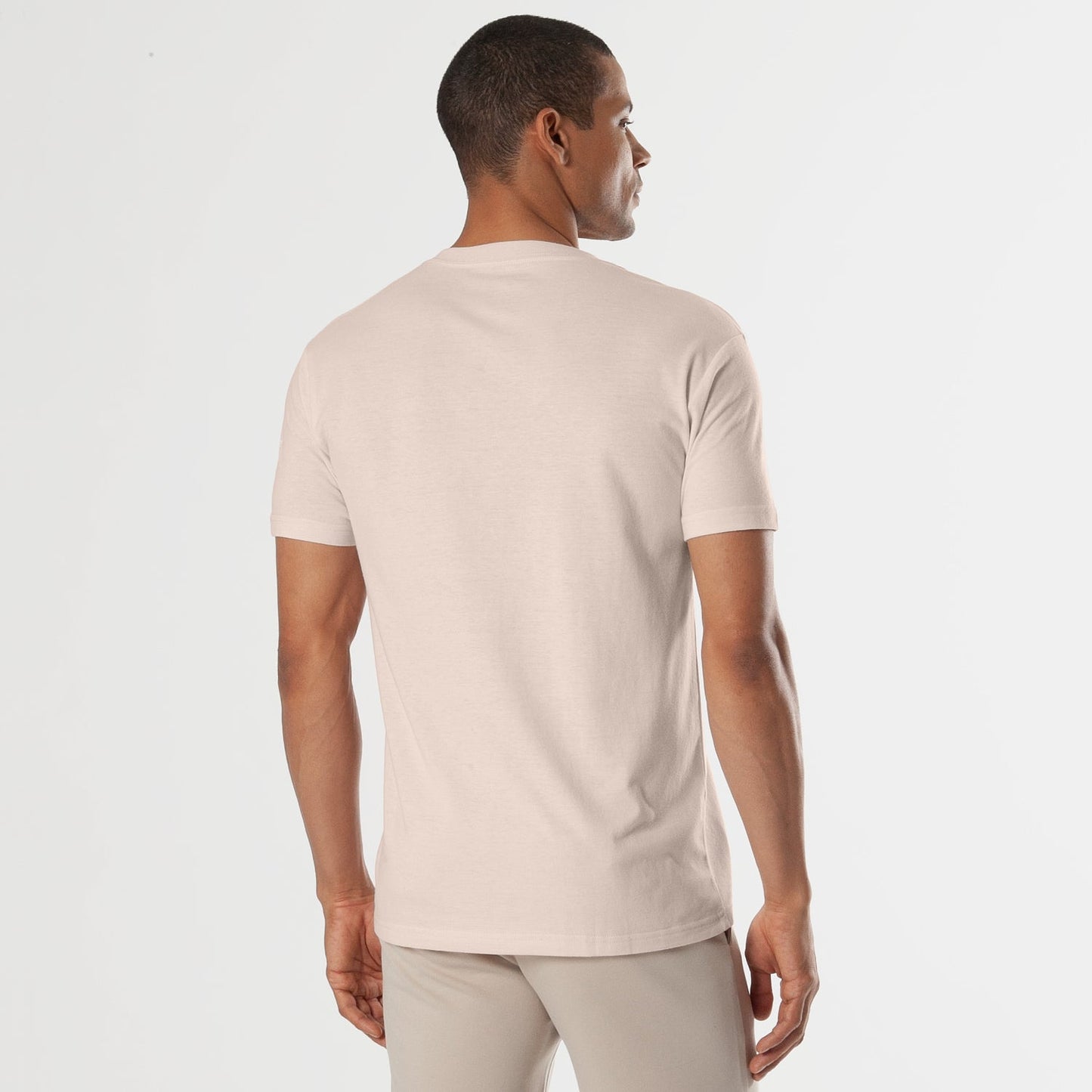 Pink Opal V-Neck Tee