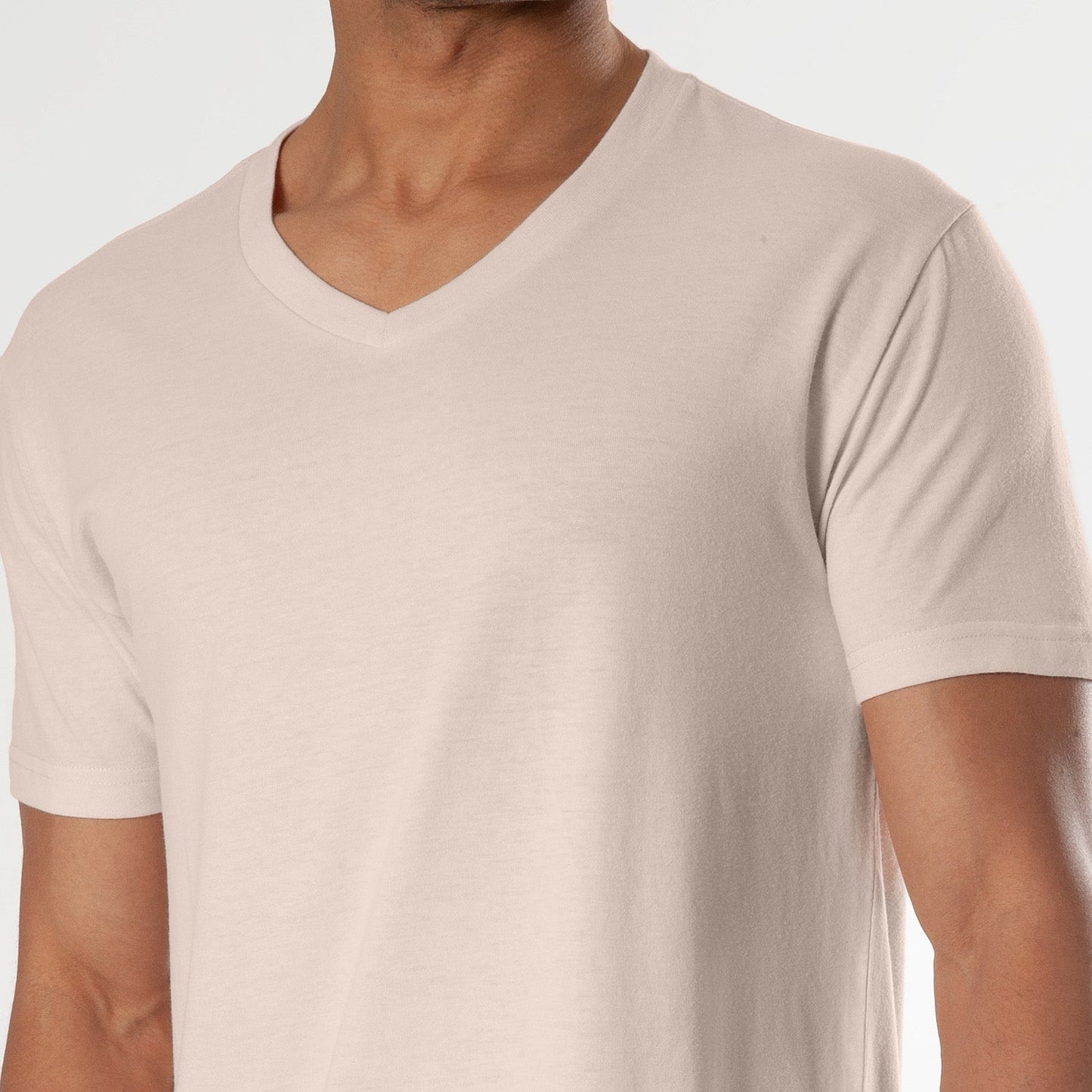 Pink Opal V-Neck Tee