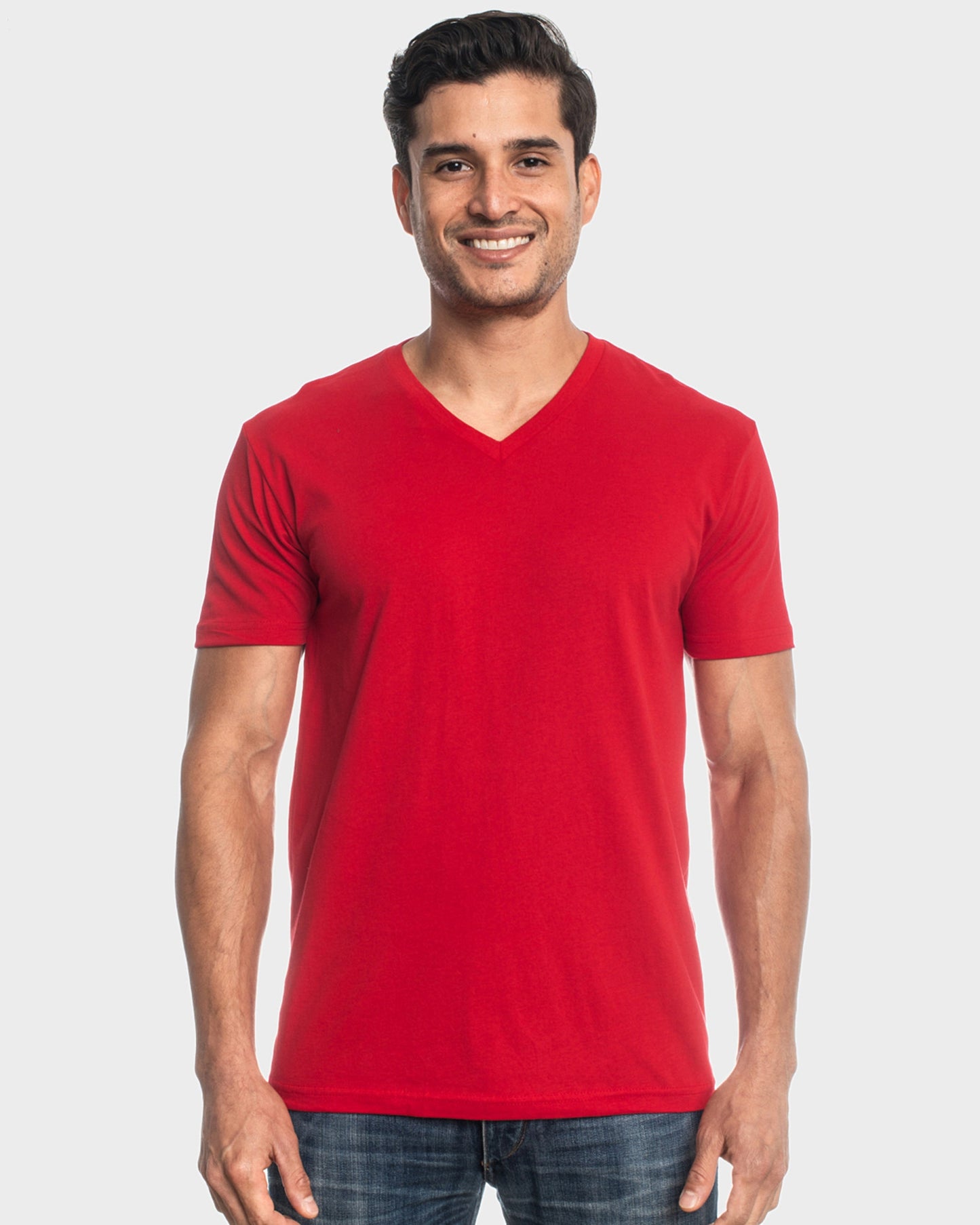 Red V-Neck T-Shirt