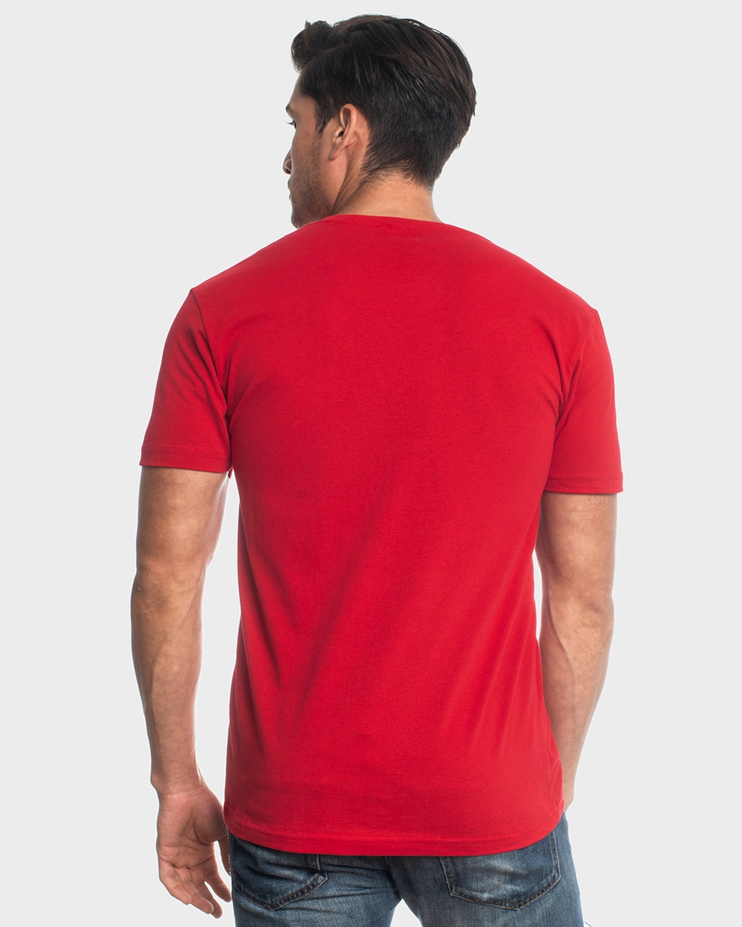 Red V-Neck T-Shirt